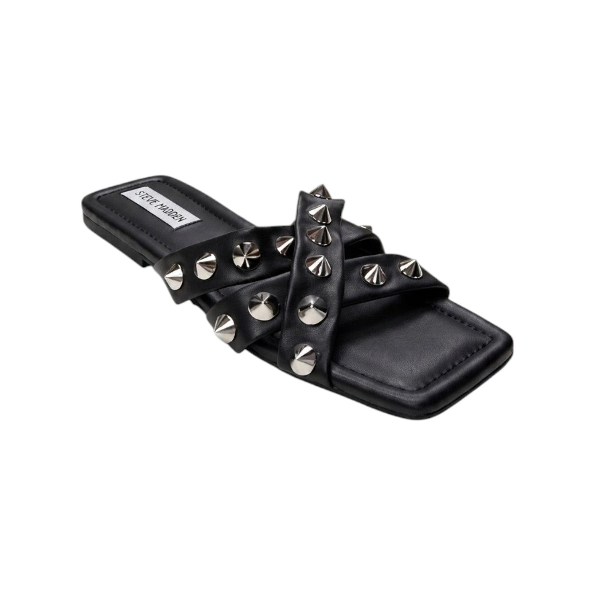 Women's Studded Shoes,Black
