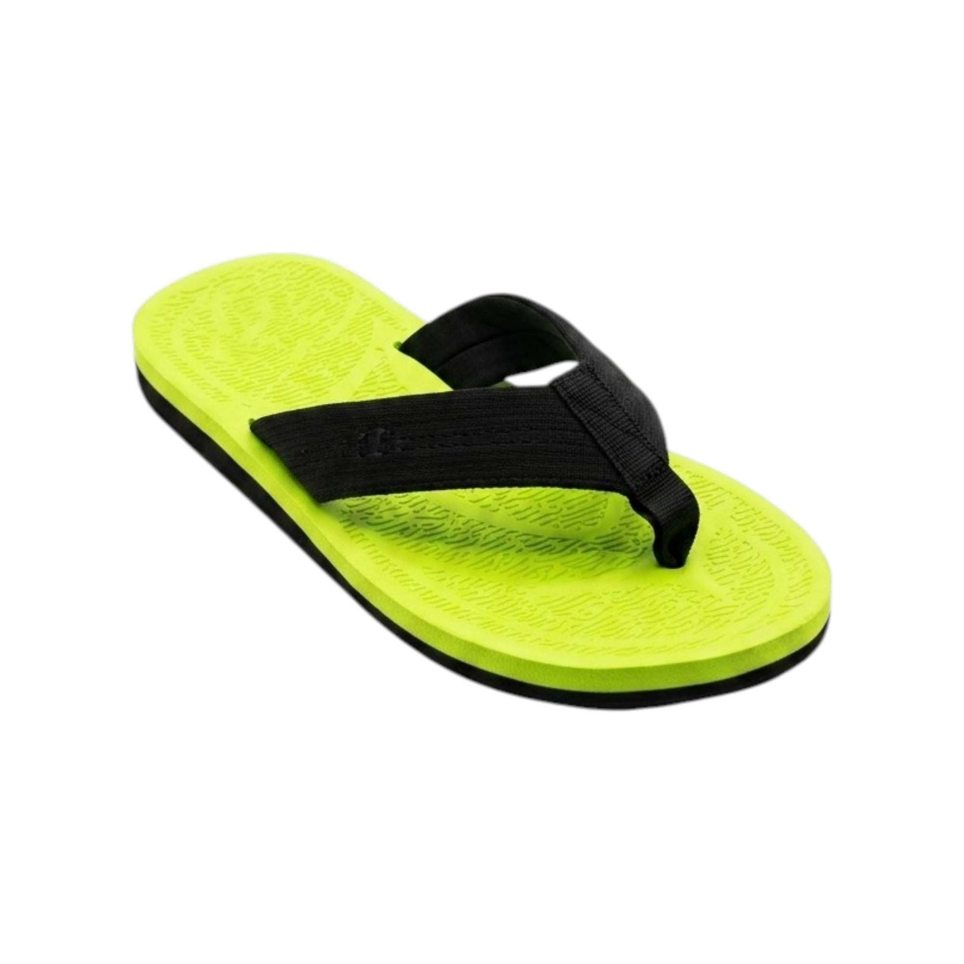 Kids Boy's Colorblocked Slipper,Light Green/Black
