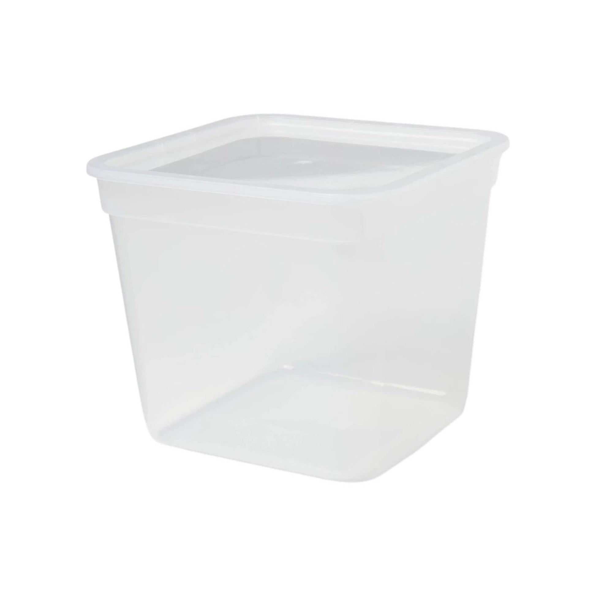 Stackable Bin With Lid
