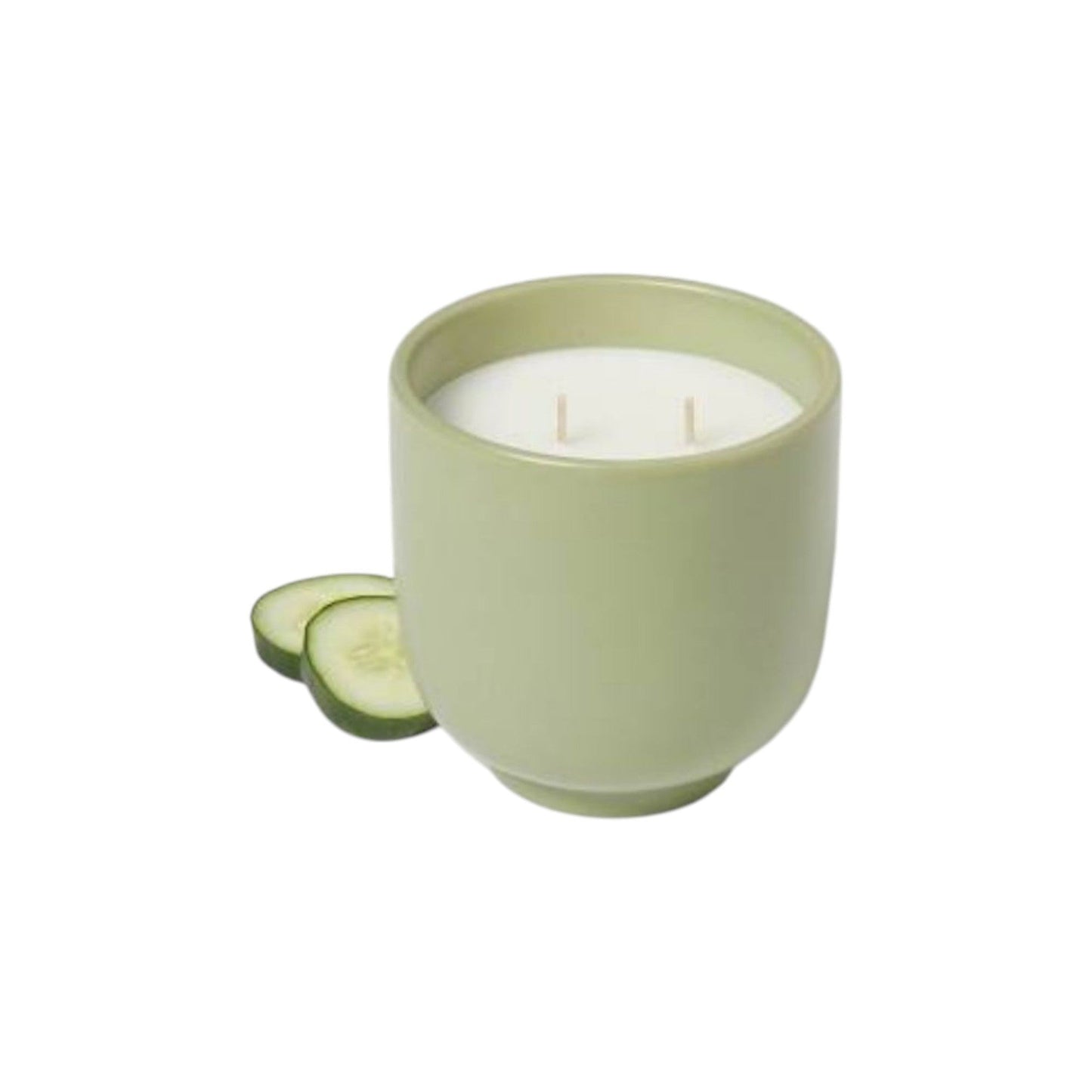 2-Wick Ceramic Jar Candle
