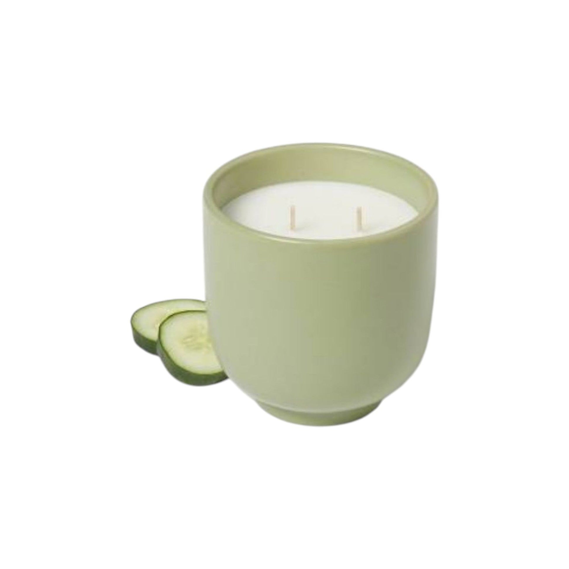 2-Wick Ceramic Jar Candle