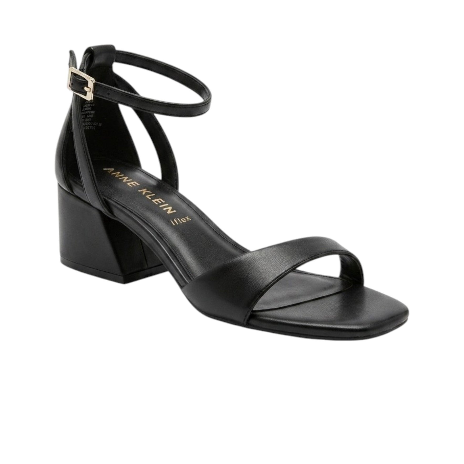 Women's Ribbed Heeled Shoes,Black