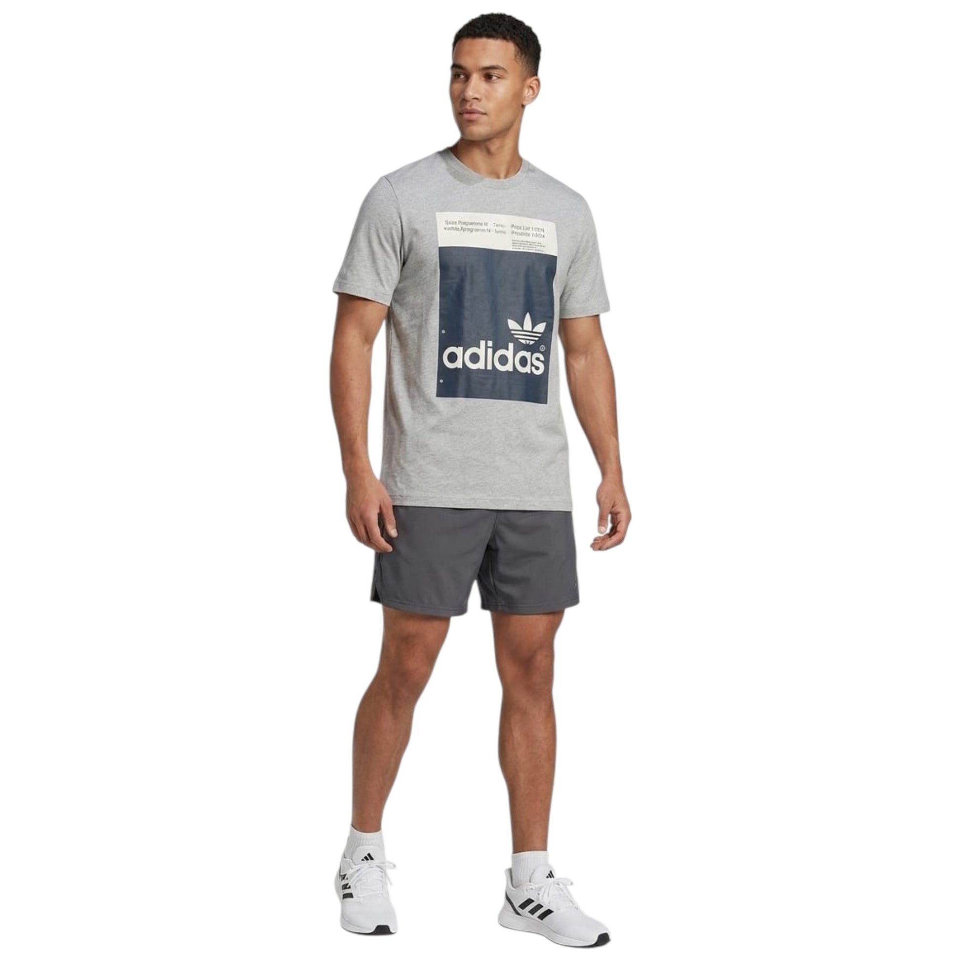Men's Brand Logo Printed Sport Top,Grey