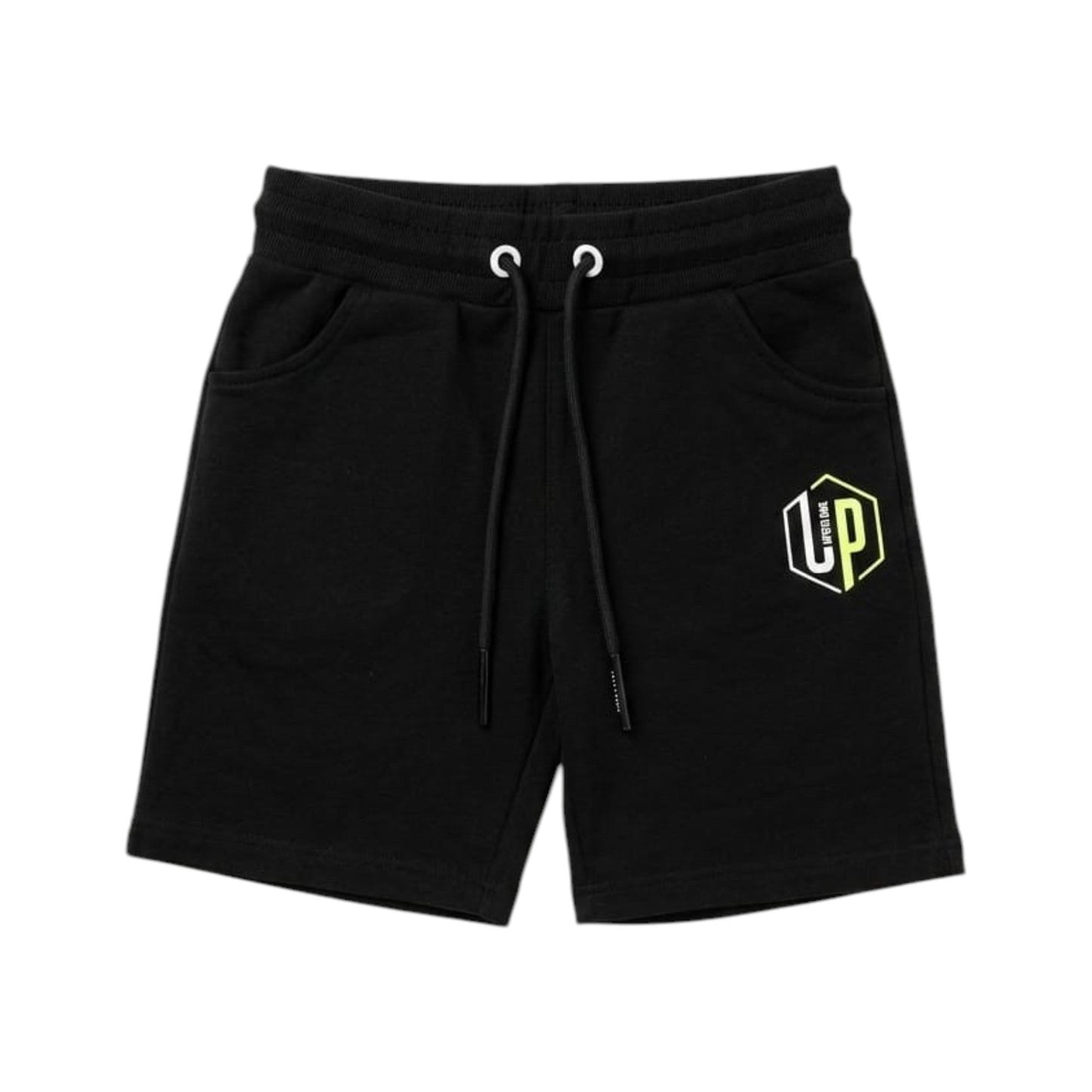Kids Boy's Printed Short,Black