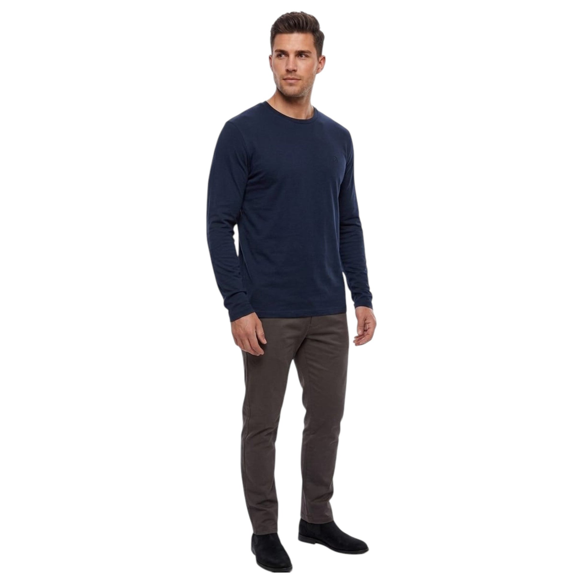 Men's Plain Top,Navy