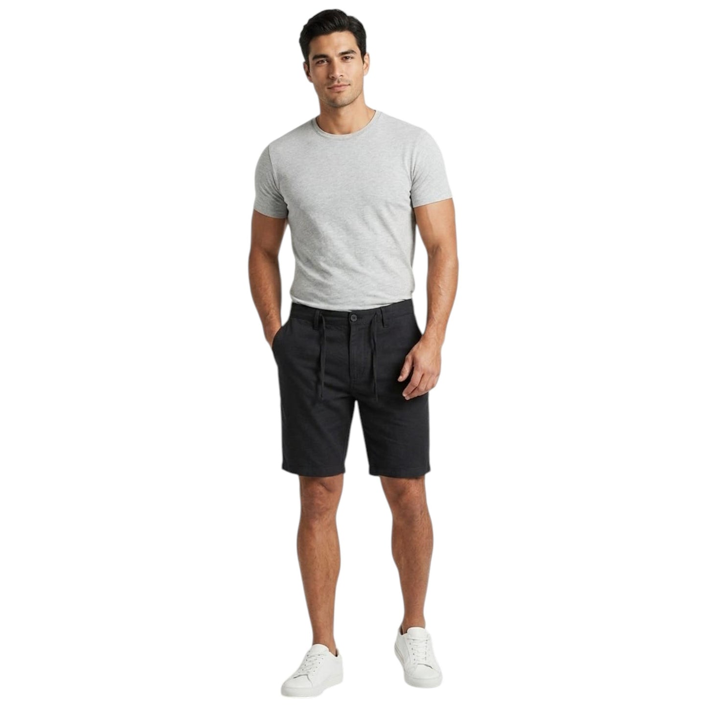 Men's Textured Short,Black