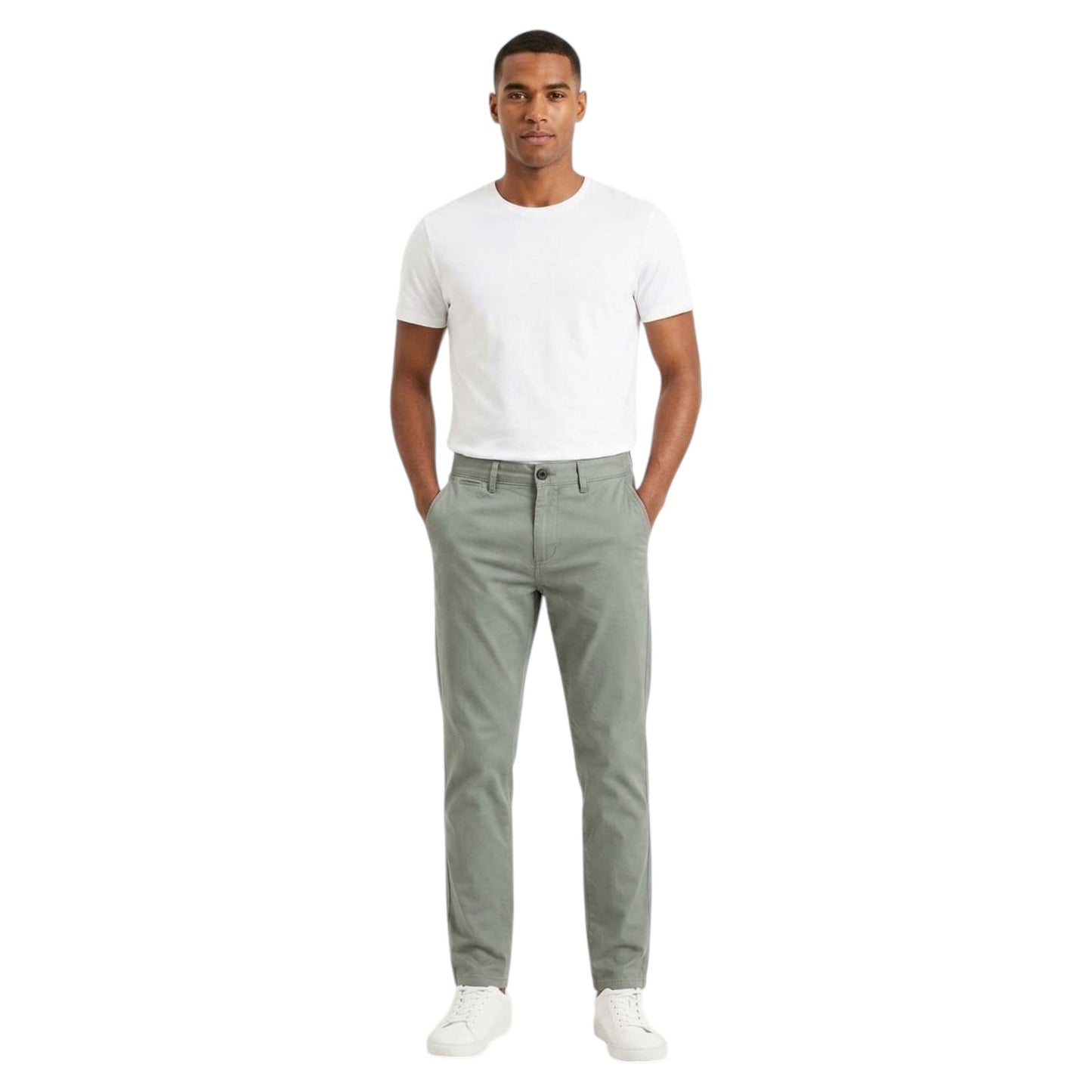 Men's Plain Classic Pants,Mint