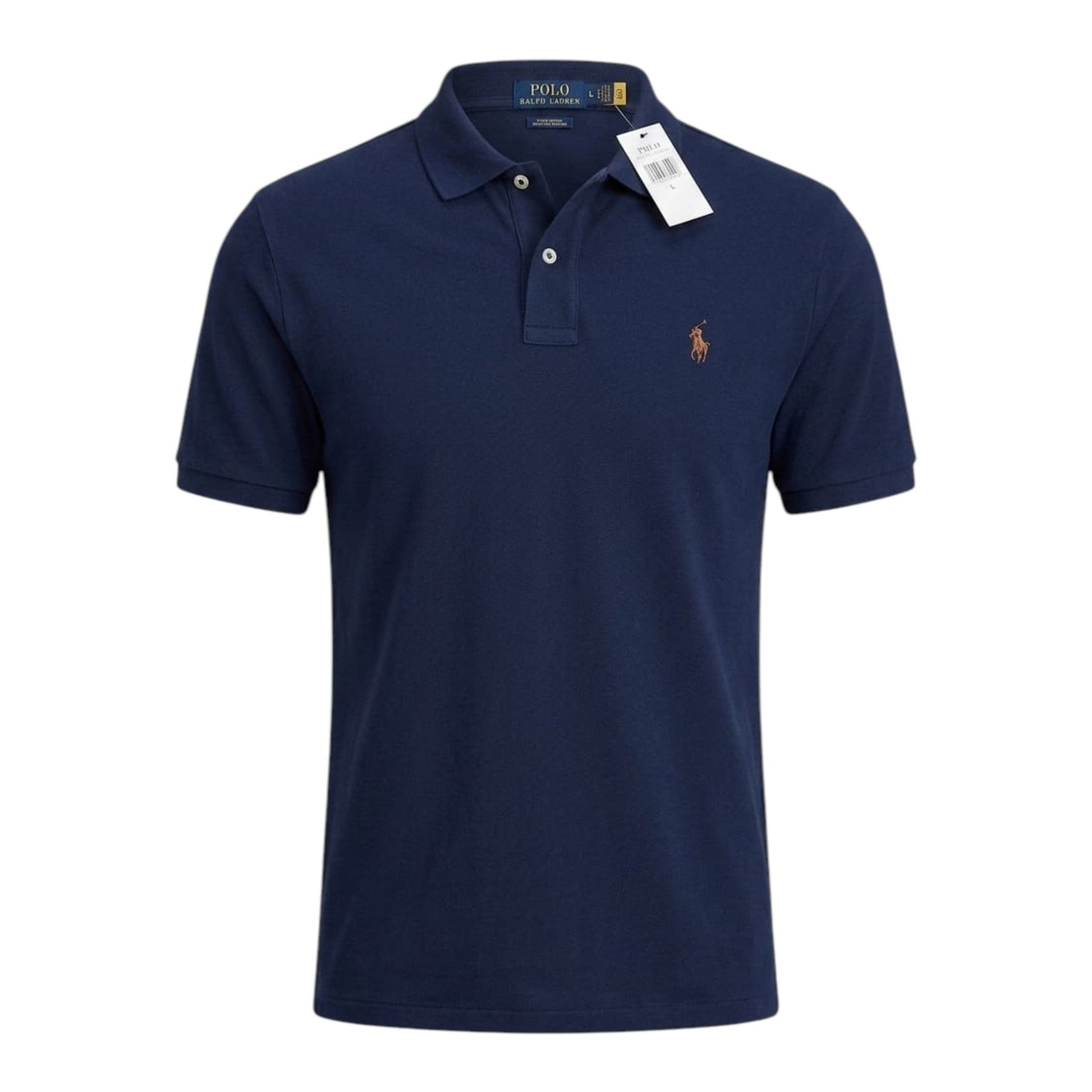 Men's Plain Polo T-shert,Navy