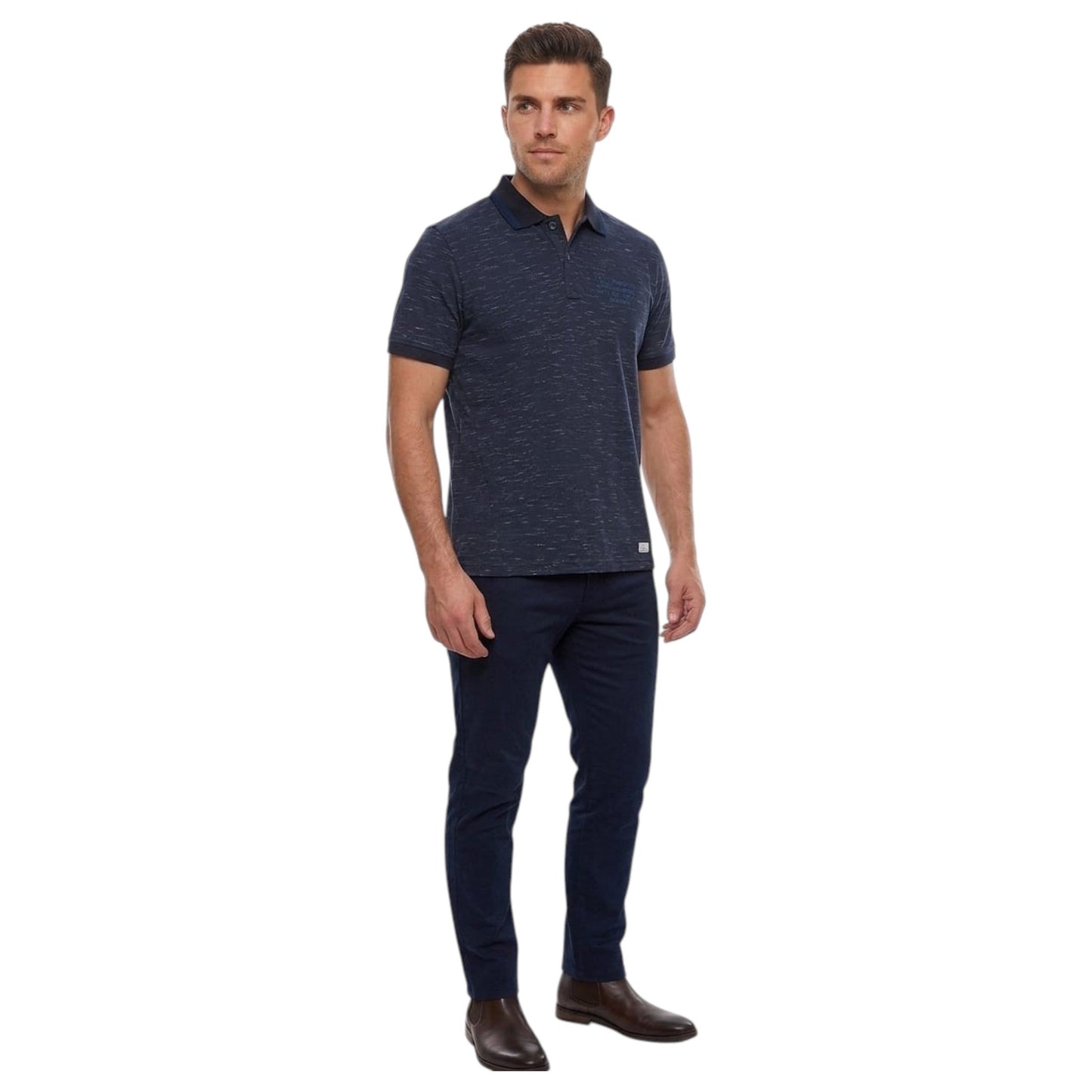 Men's Textured Top,Navy