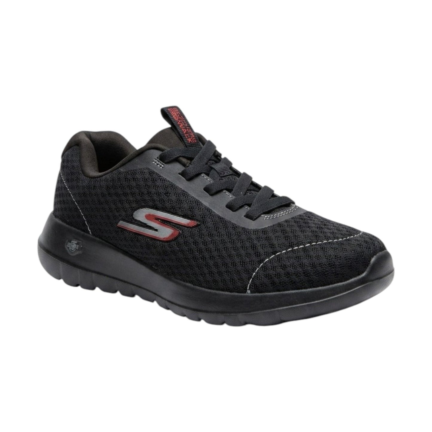 Men's Logo Patched Shoes,Black