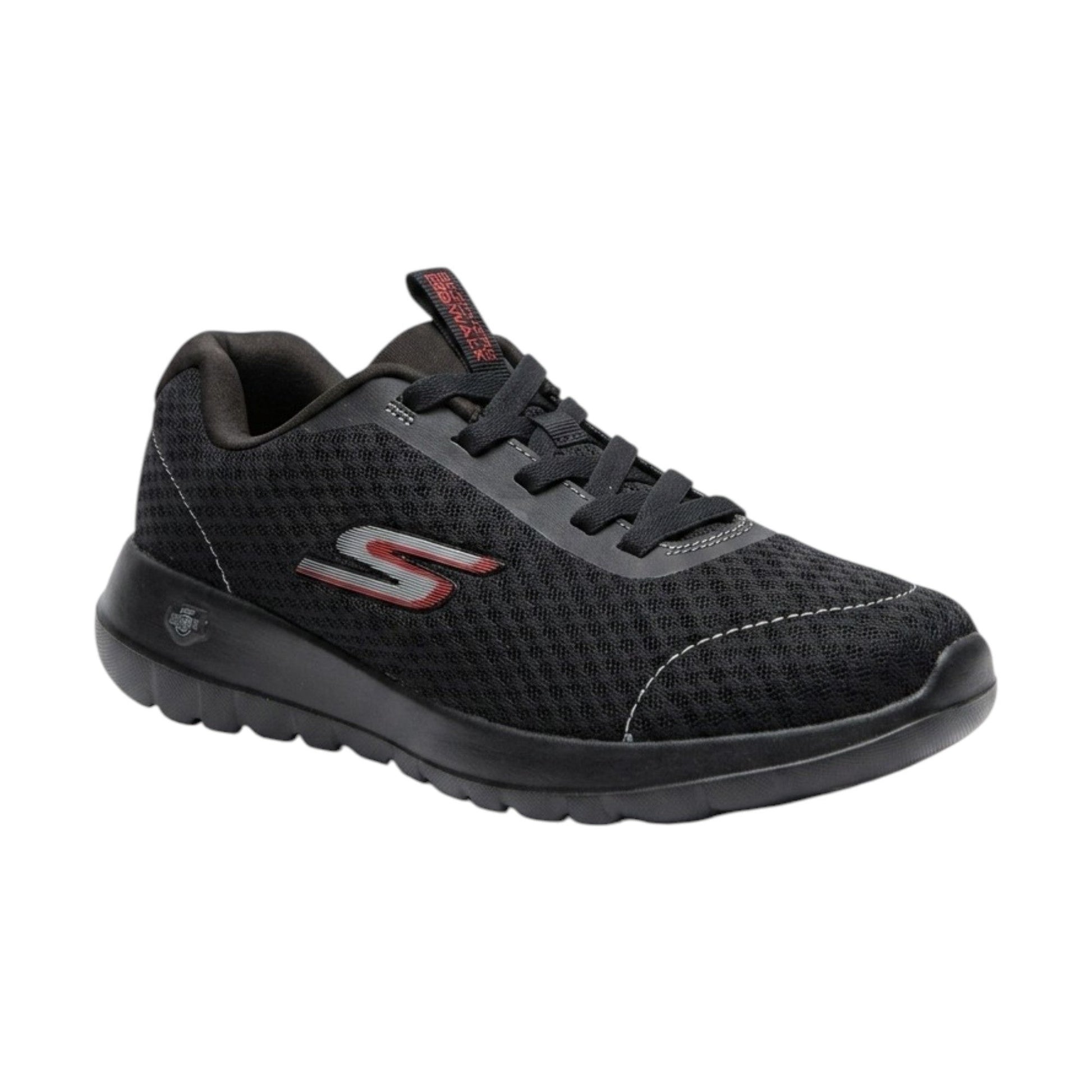 Men's Logo Patched Shoes,Black