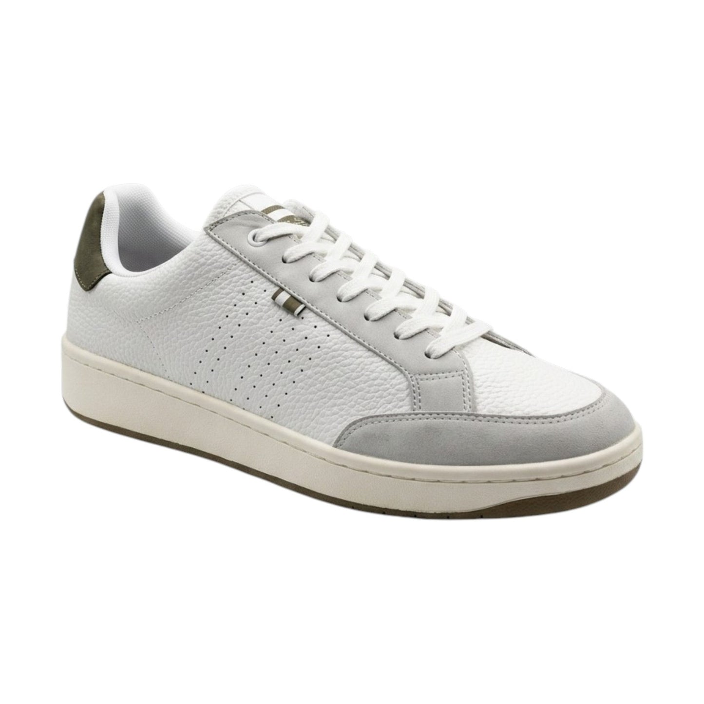 Men's Plain Solid Shoes,White