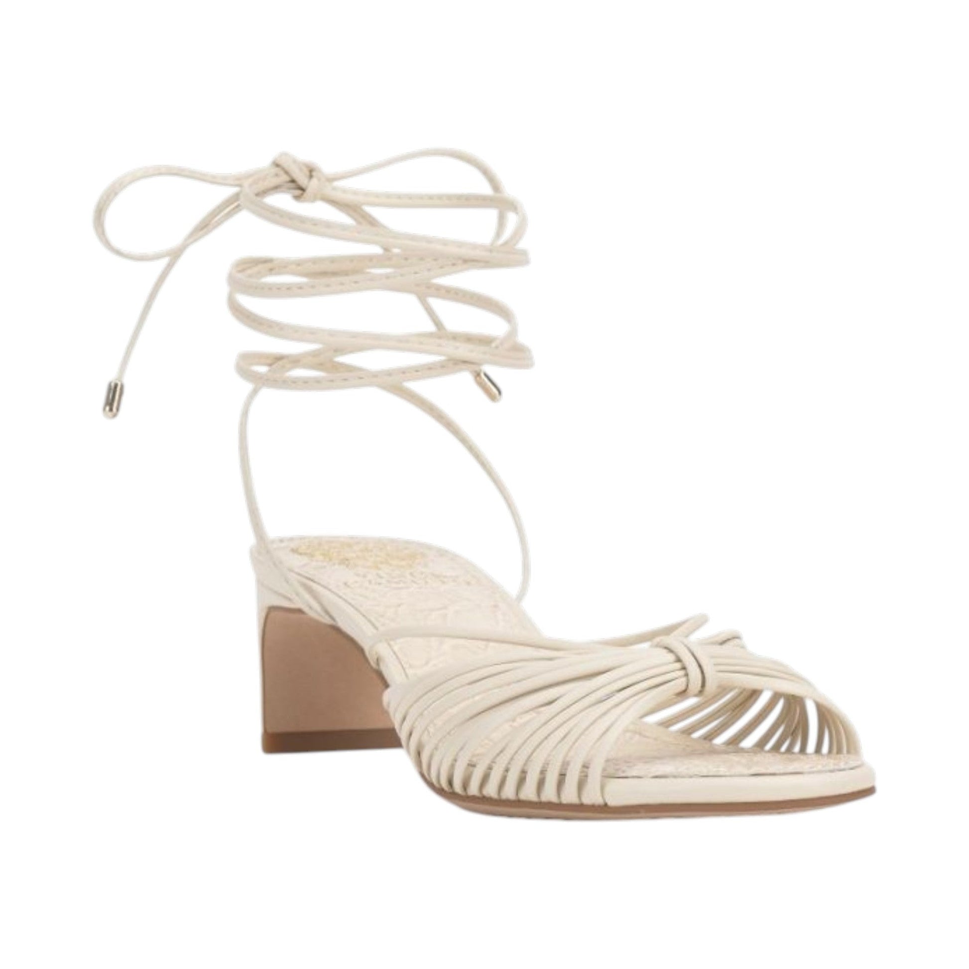 Women's Plain Heeled Shoes,Light Beige
