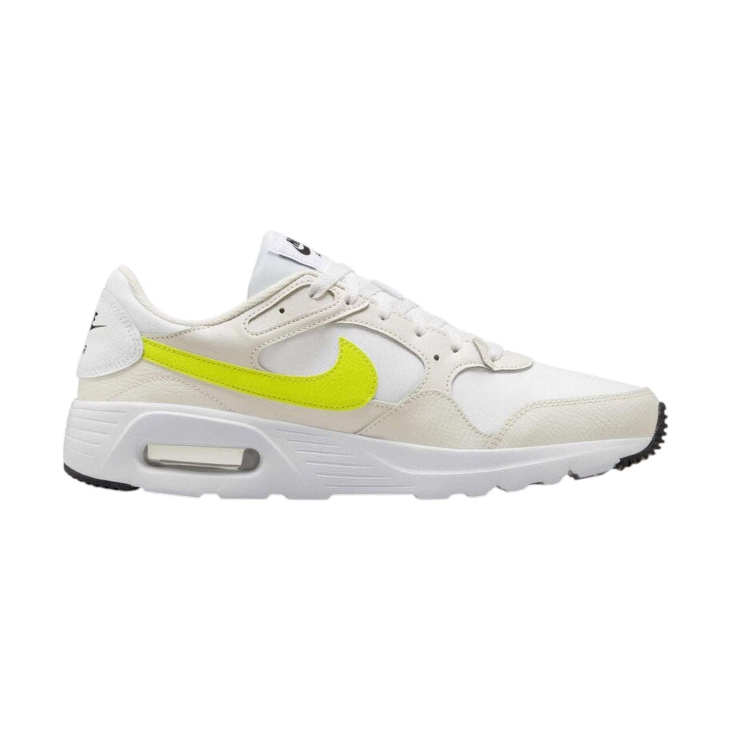 Air Max SC Men's Logo Patched Shoes,White