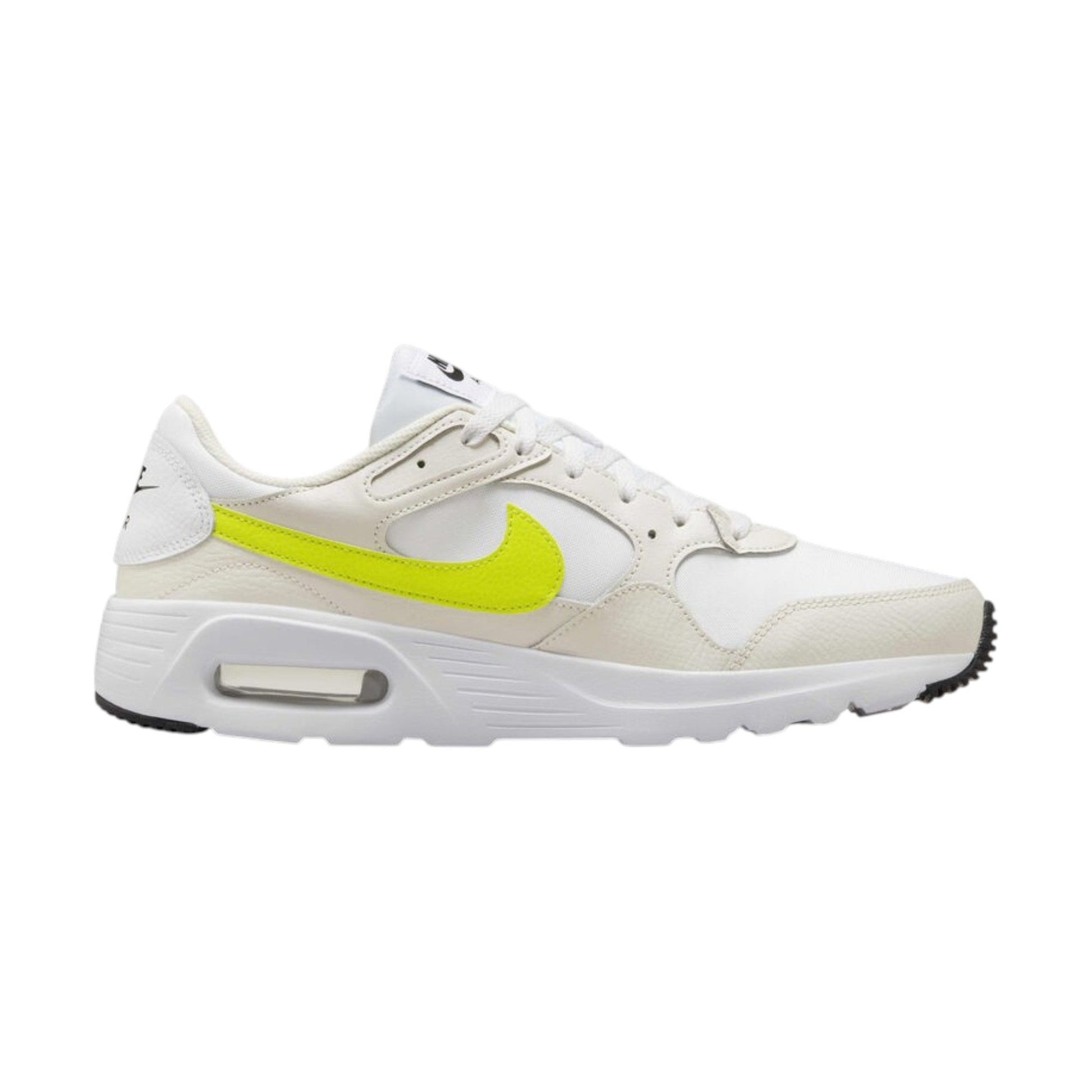 Air Max SC Men's Logo Patched Shoes,White