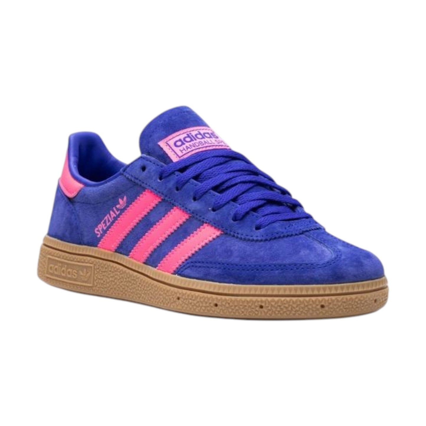 Handball Spezial Women's Textured Shoes,Lucid Blue/Lucid Pink