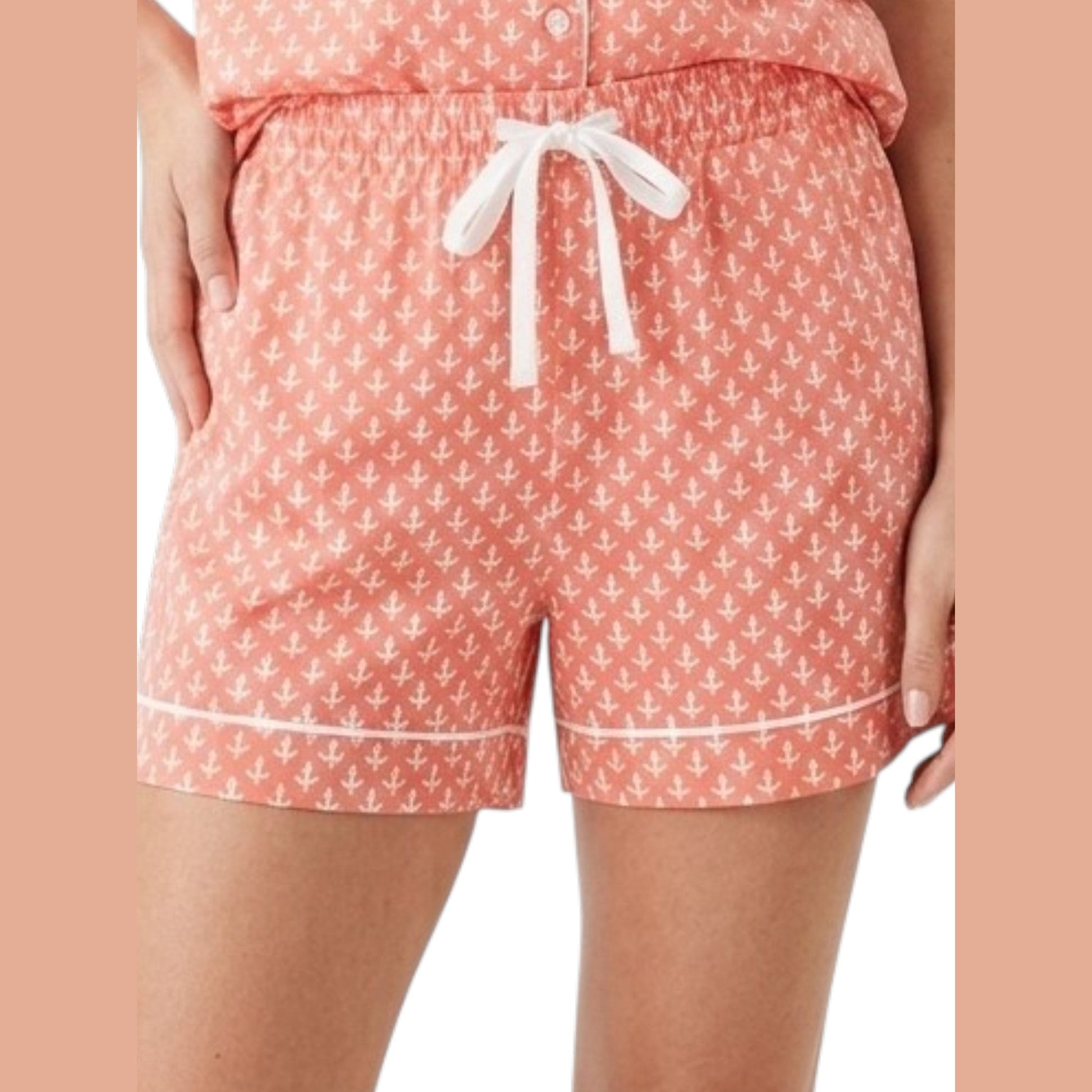 Women's Printed Short,Pink Coral