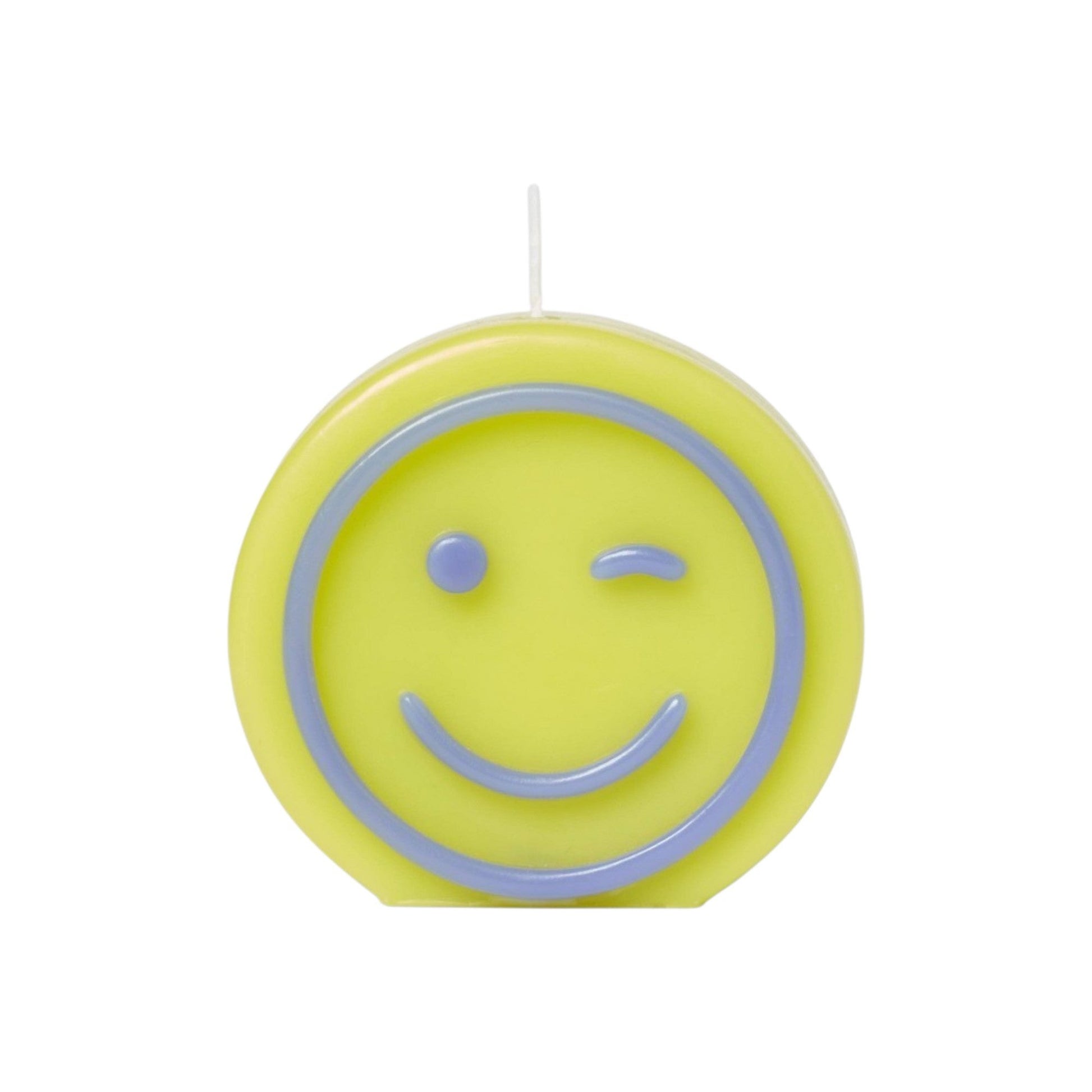 Smiley Face Figural Candle