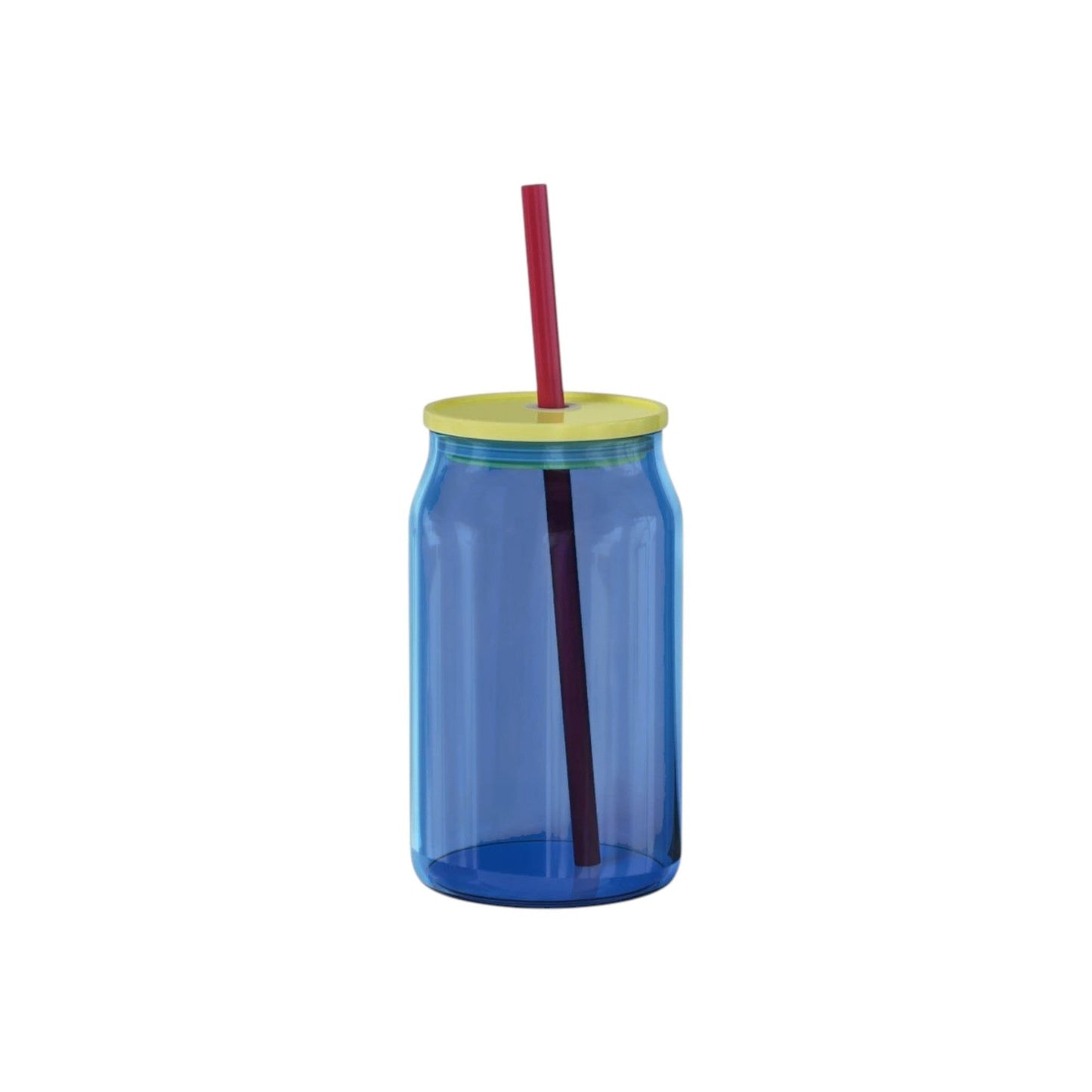 Glass Straw Tumbler