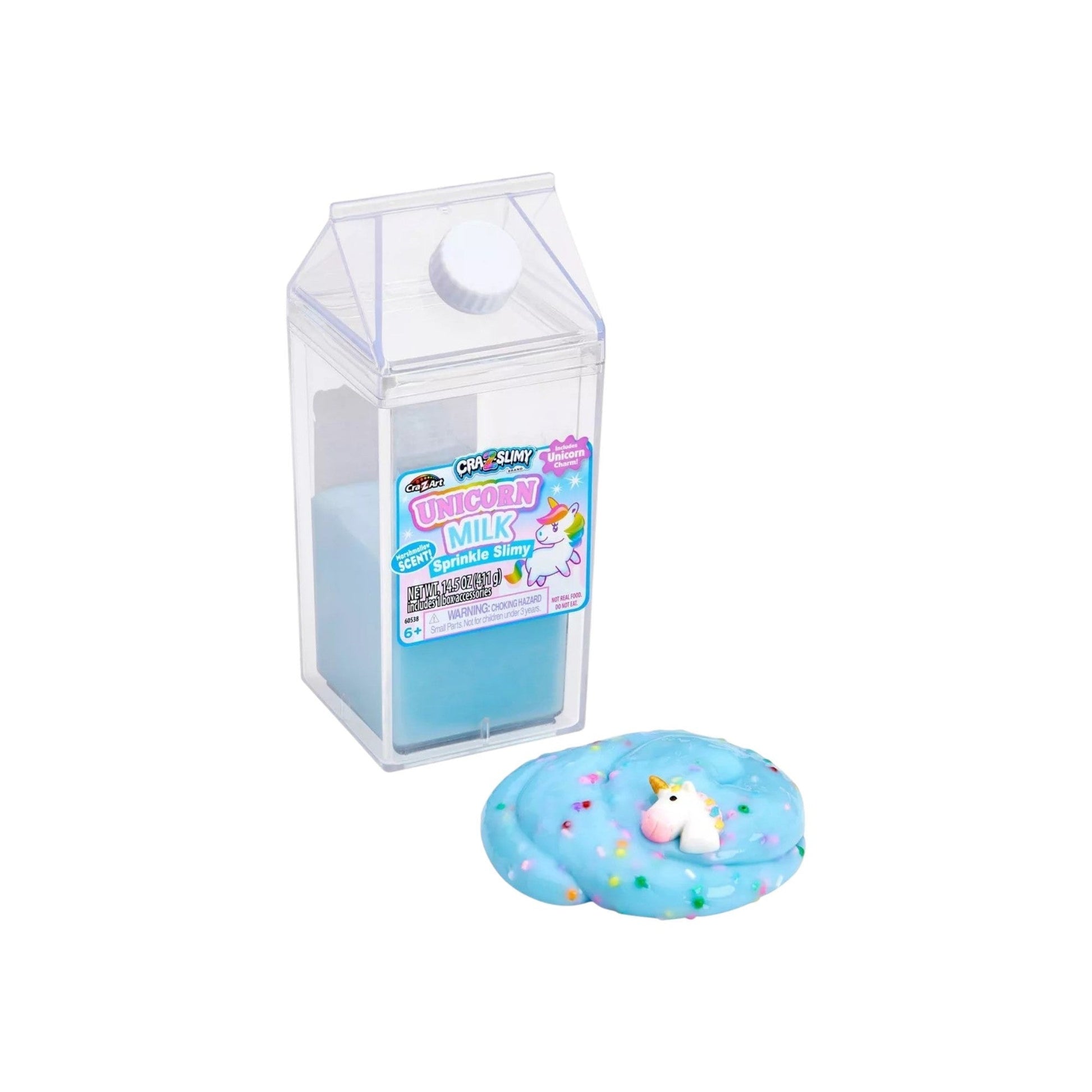 Milk Carton Character Unicorn Slimes And Putties