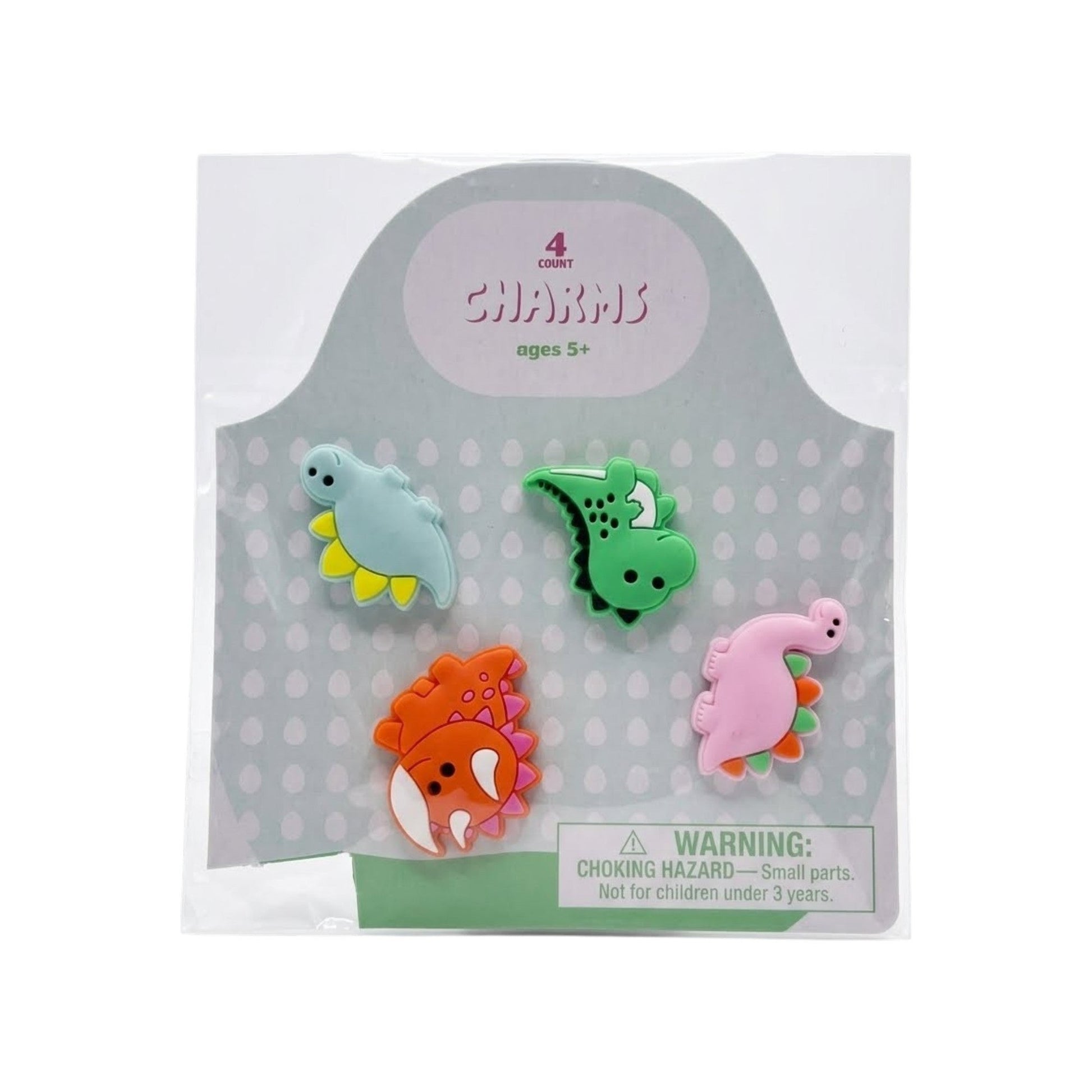 Dinosaur Shoe Charms Set