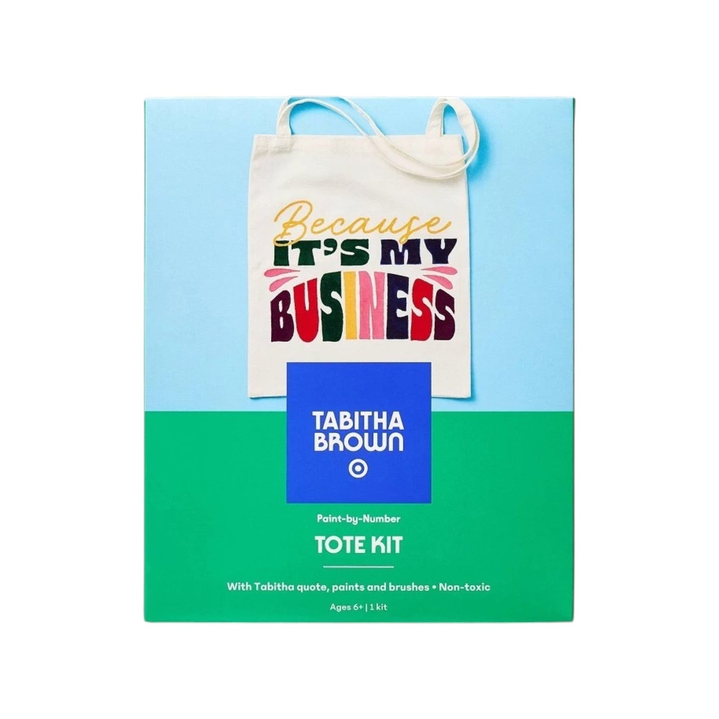 Diy Paint By Numbers Tote Bag