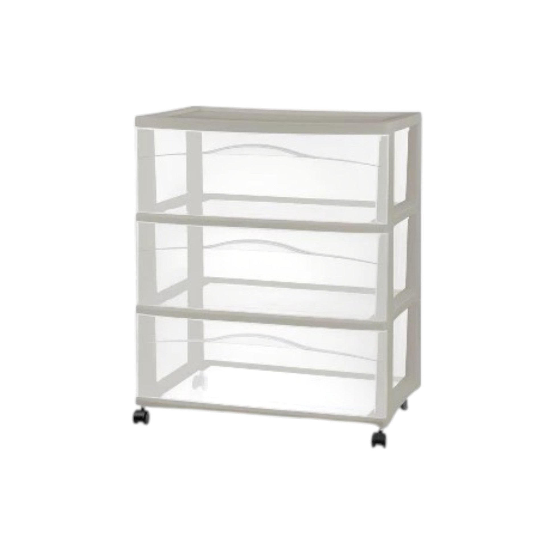 3 Drawer Wide Cart Tower