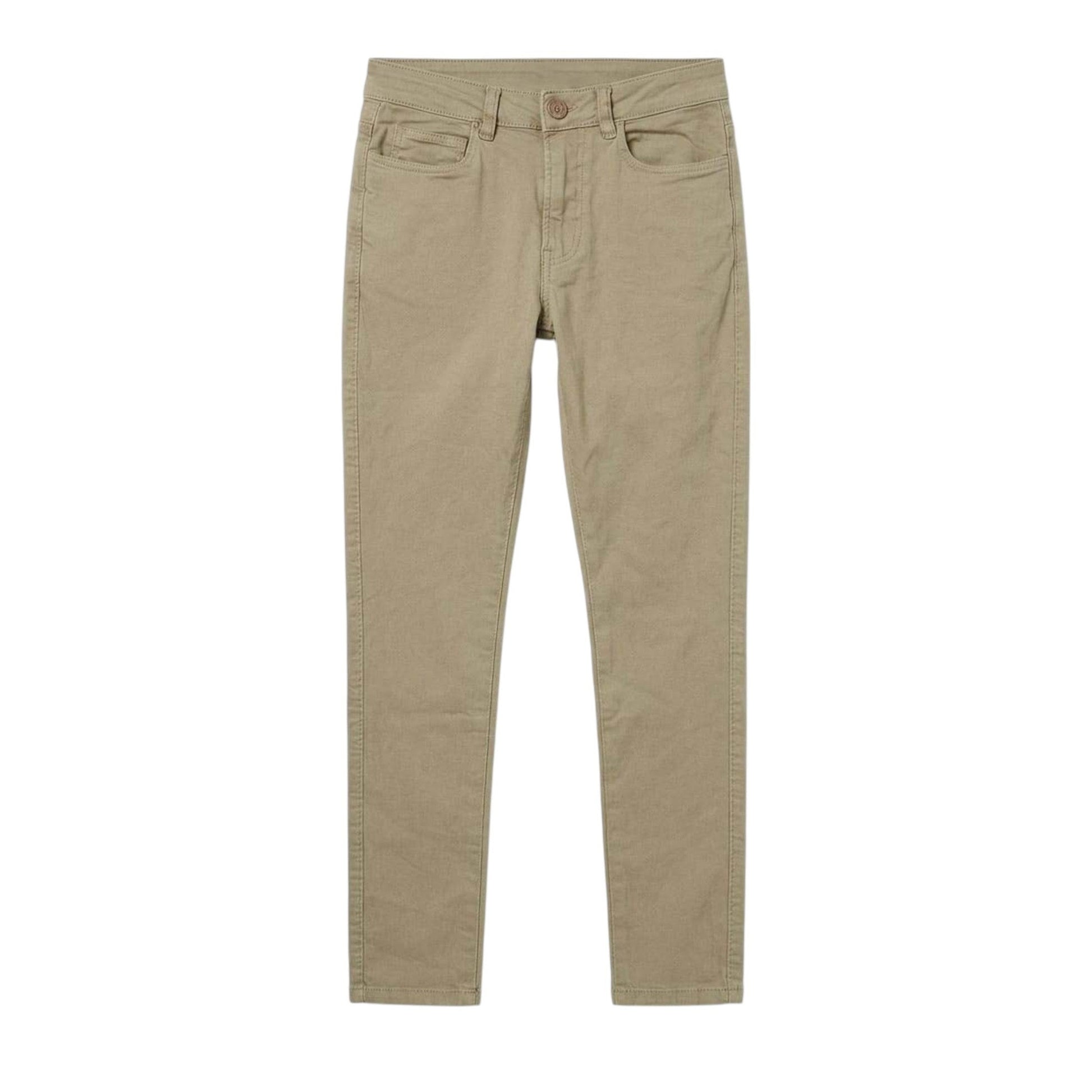 Women's Plain Pant,Brown