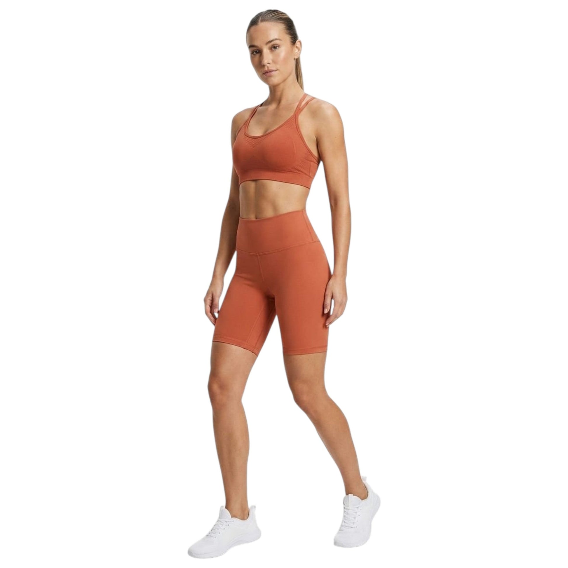 Women's Plain Sport Short,Orange