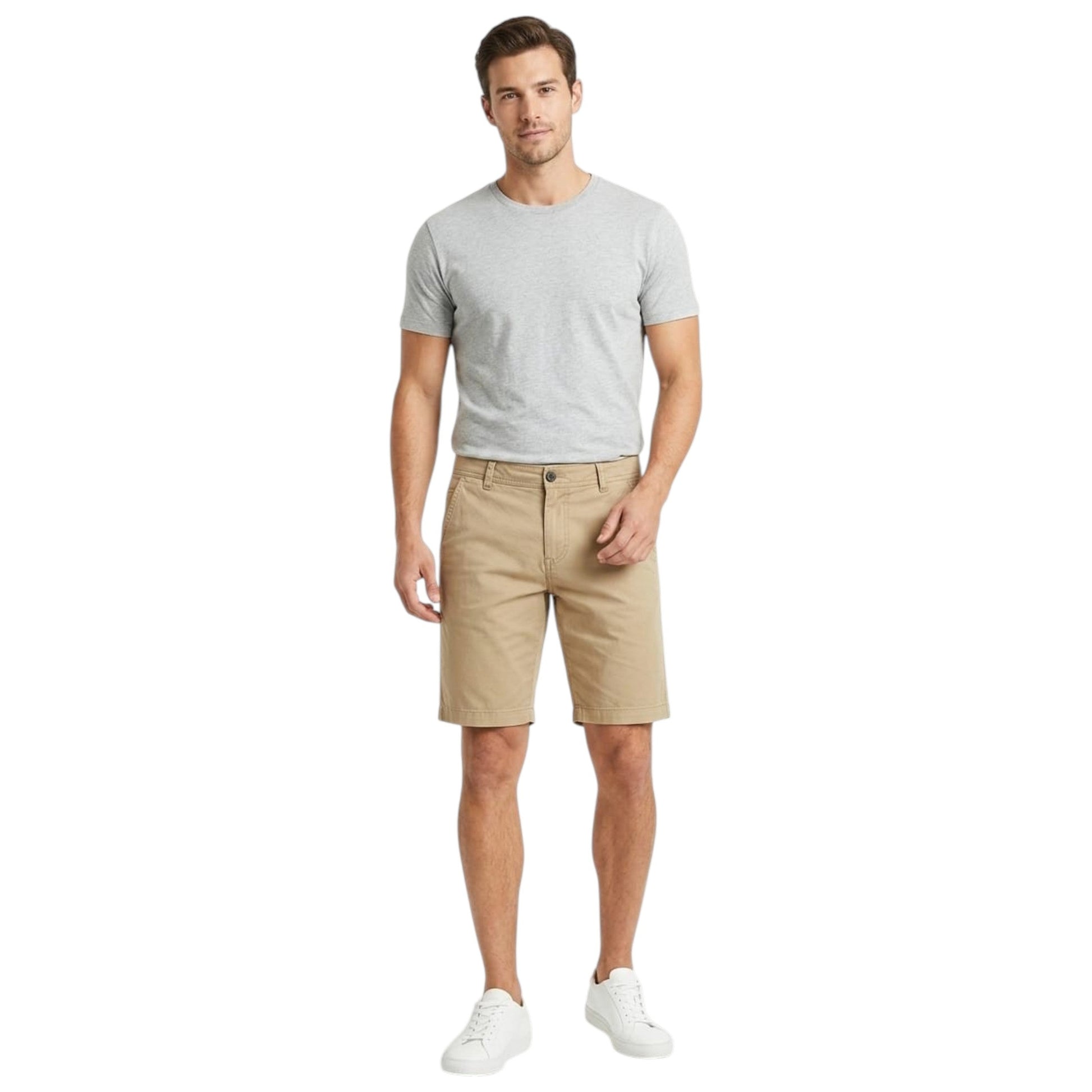 Men's Plain Short,Beige