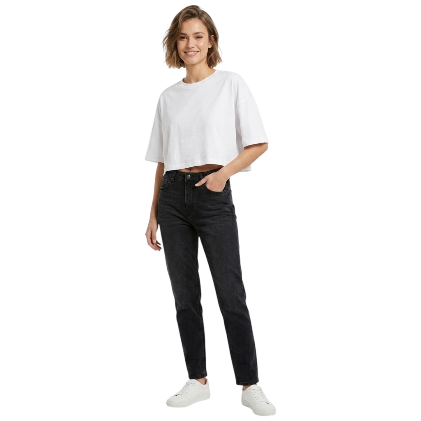Women's Plain Top,White