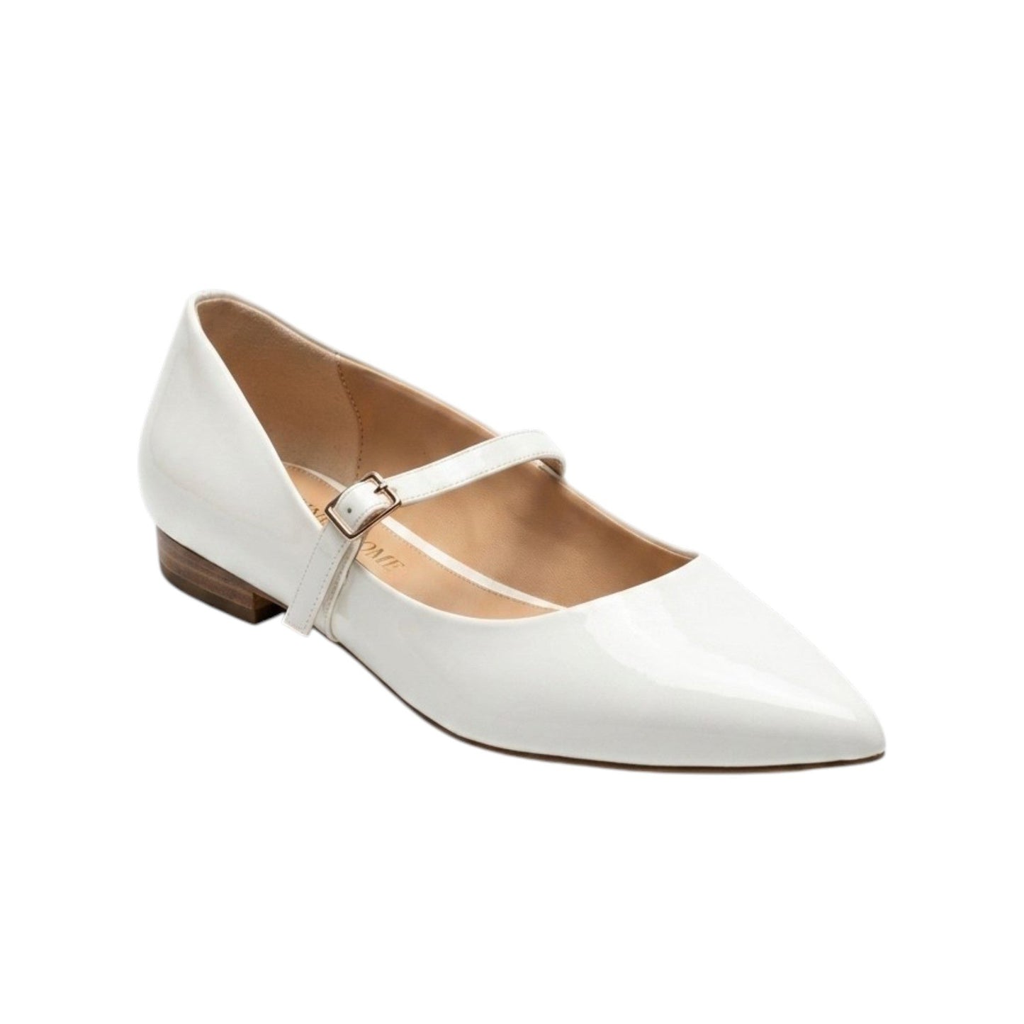 Women's Plain Bellorinas,White