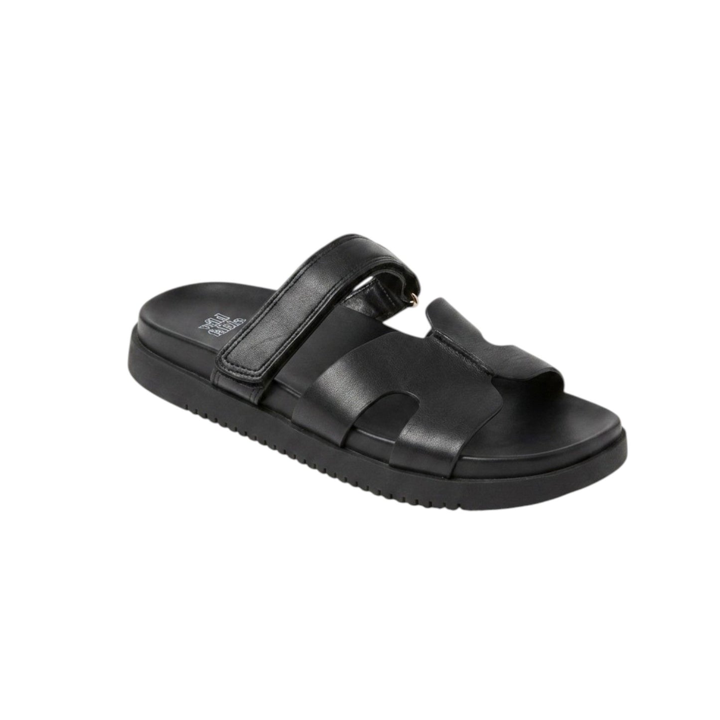 Women's Plain Solid Slippers,Black