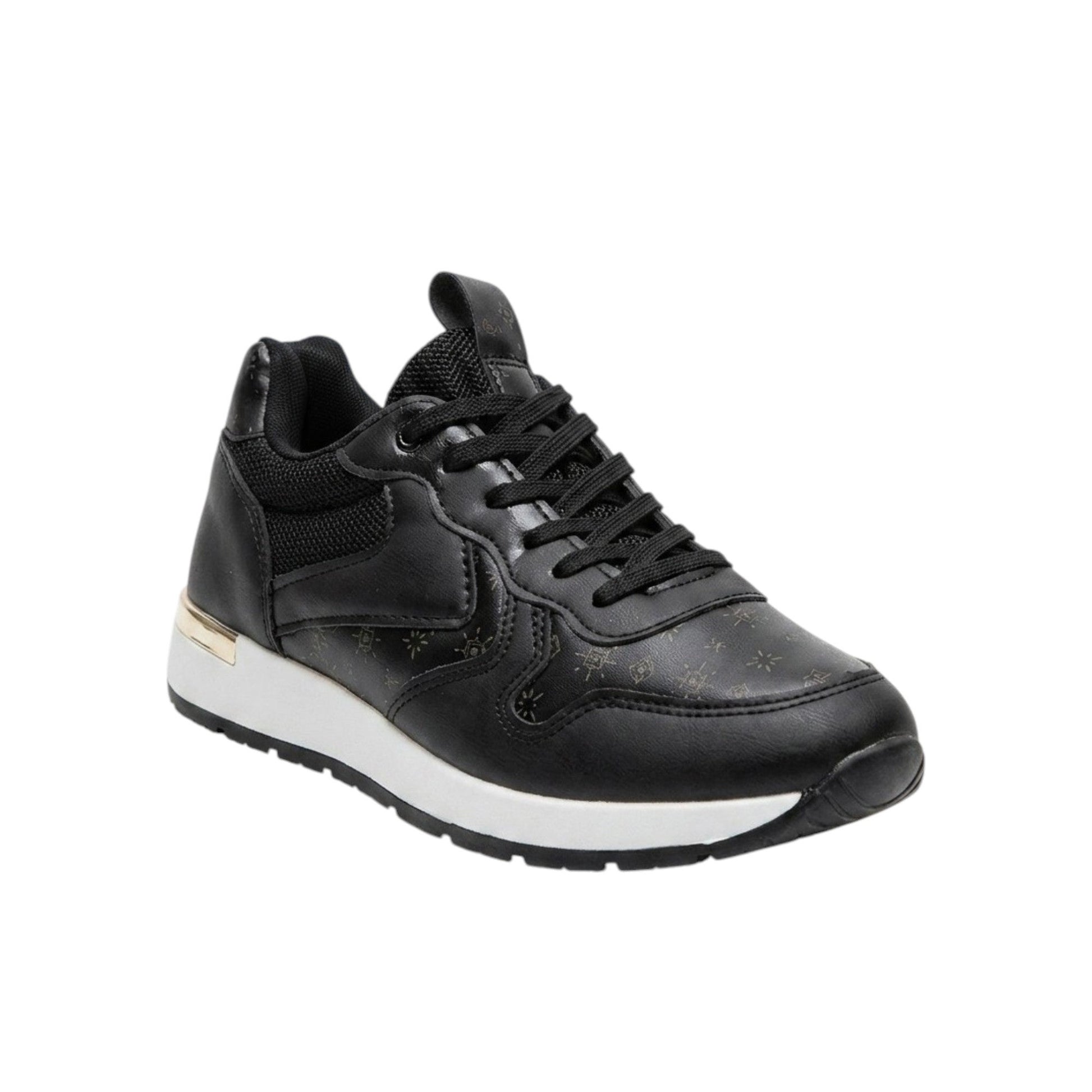 Women's Printed Shoes,Black
