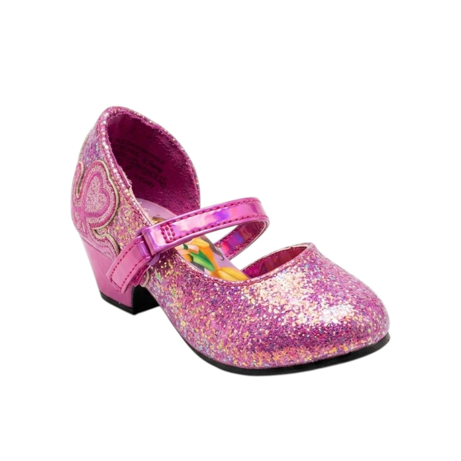 Kids Girl's Printed Shoes,Hot Pink