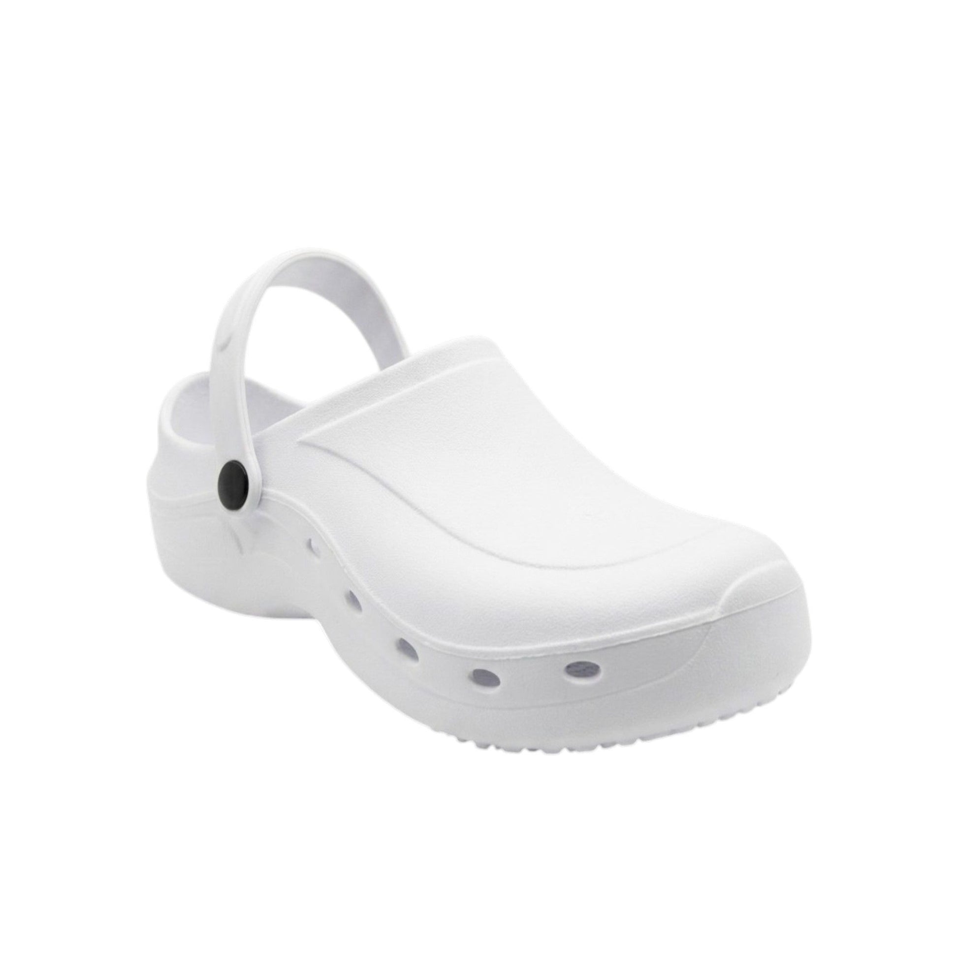 Women's Plain Solid Slippers,White