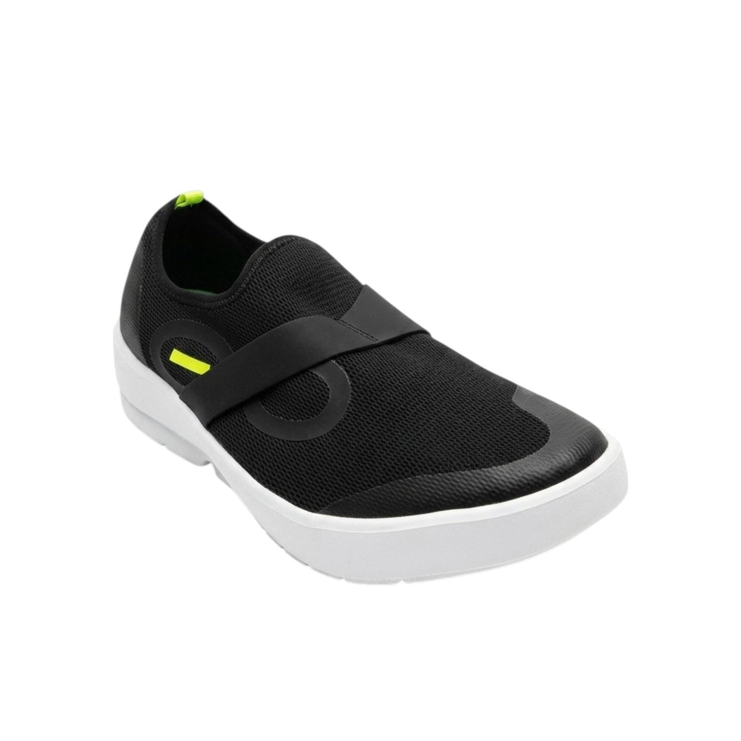 Men's Logo Patched Shoes,Black