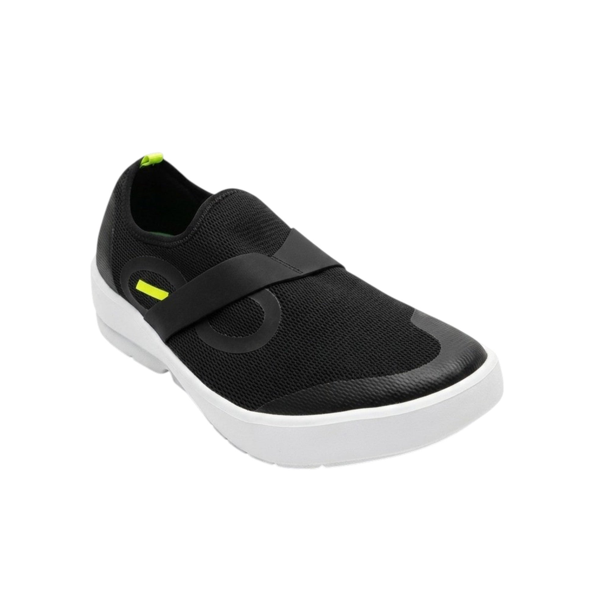 Men's Logo Patched Shoes,Black