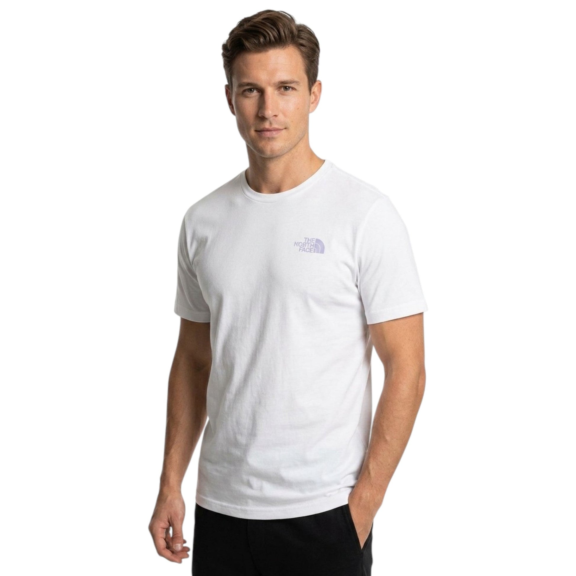 Men's Plain Top,White