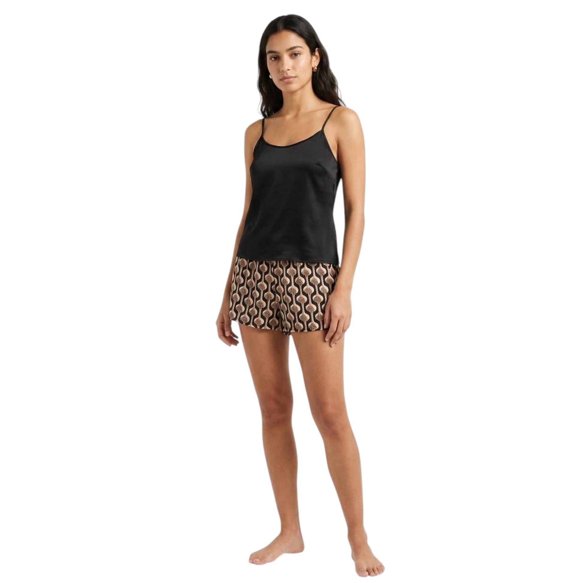 Women's Printed Sleepwear Short,Multi