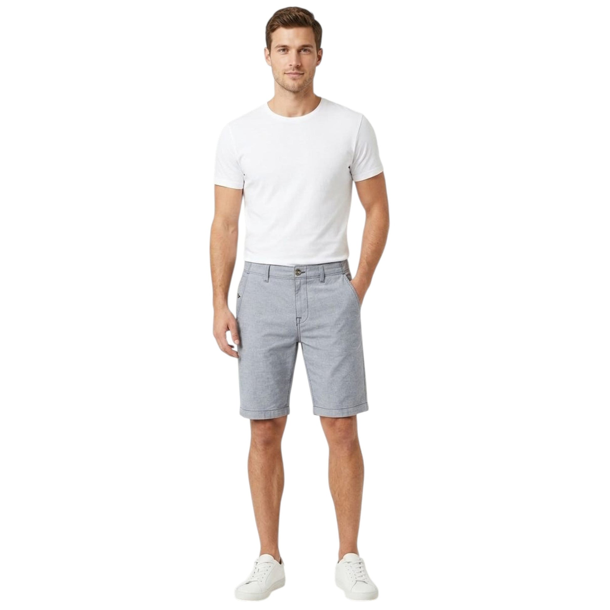 Men's Plain Solid Short,Grey