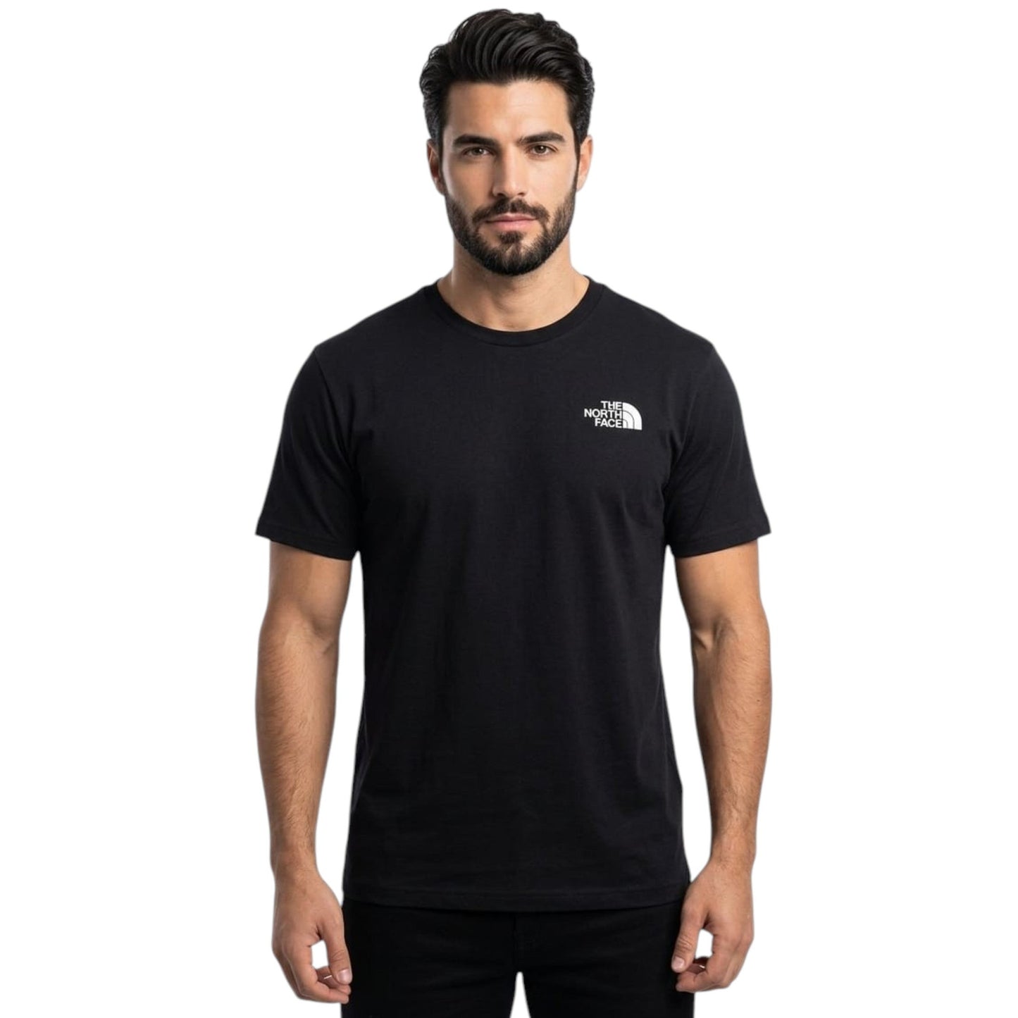 Men's Brand Logo Printed Top,Black
