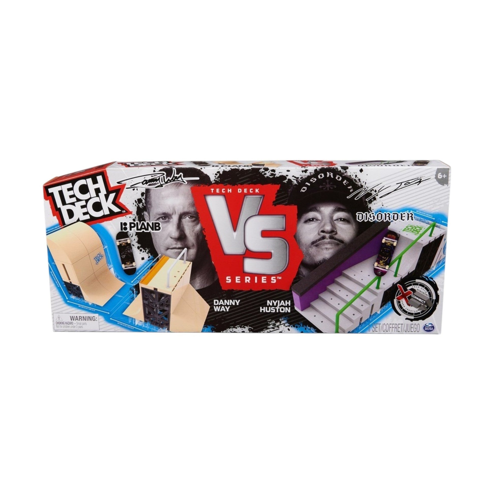 Danny Way & Nyjah Huston Vs Series X-Connect Playset