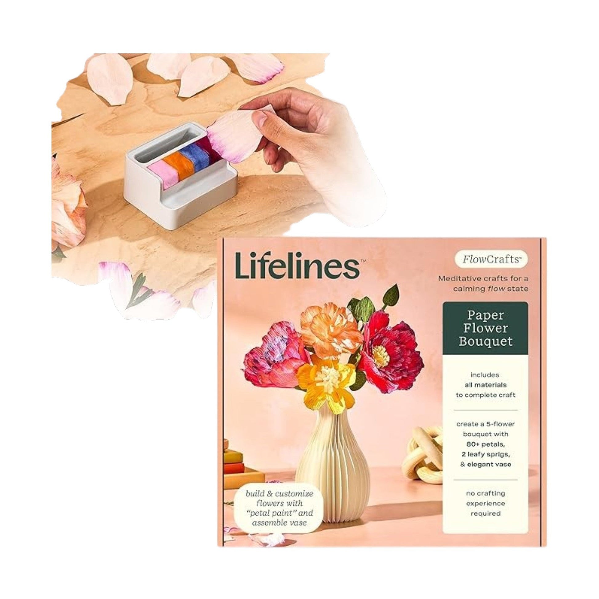Paper Flower Bouquet Craft Kit