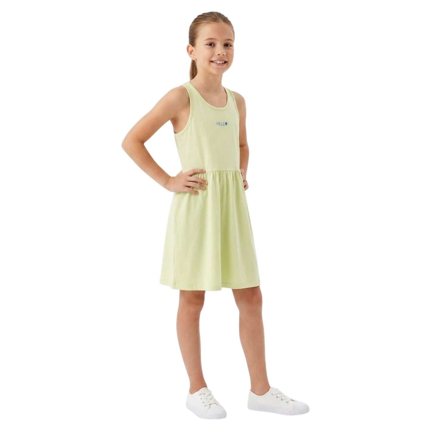 Kids Girl's Printed Dress Set 2Pieces,Multi