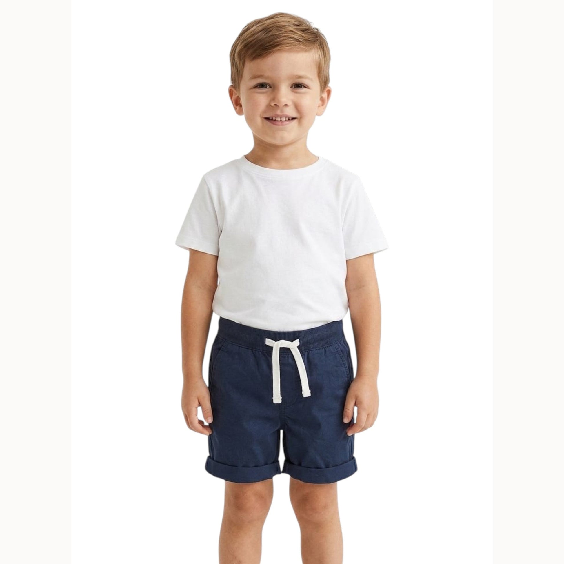 Kids Boy's Plain Short,Navy