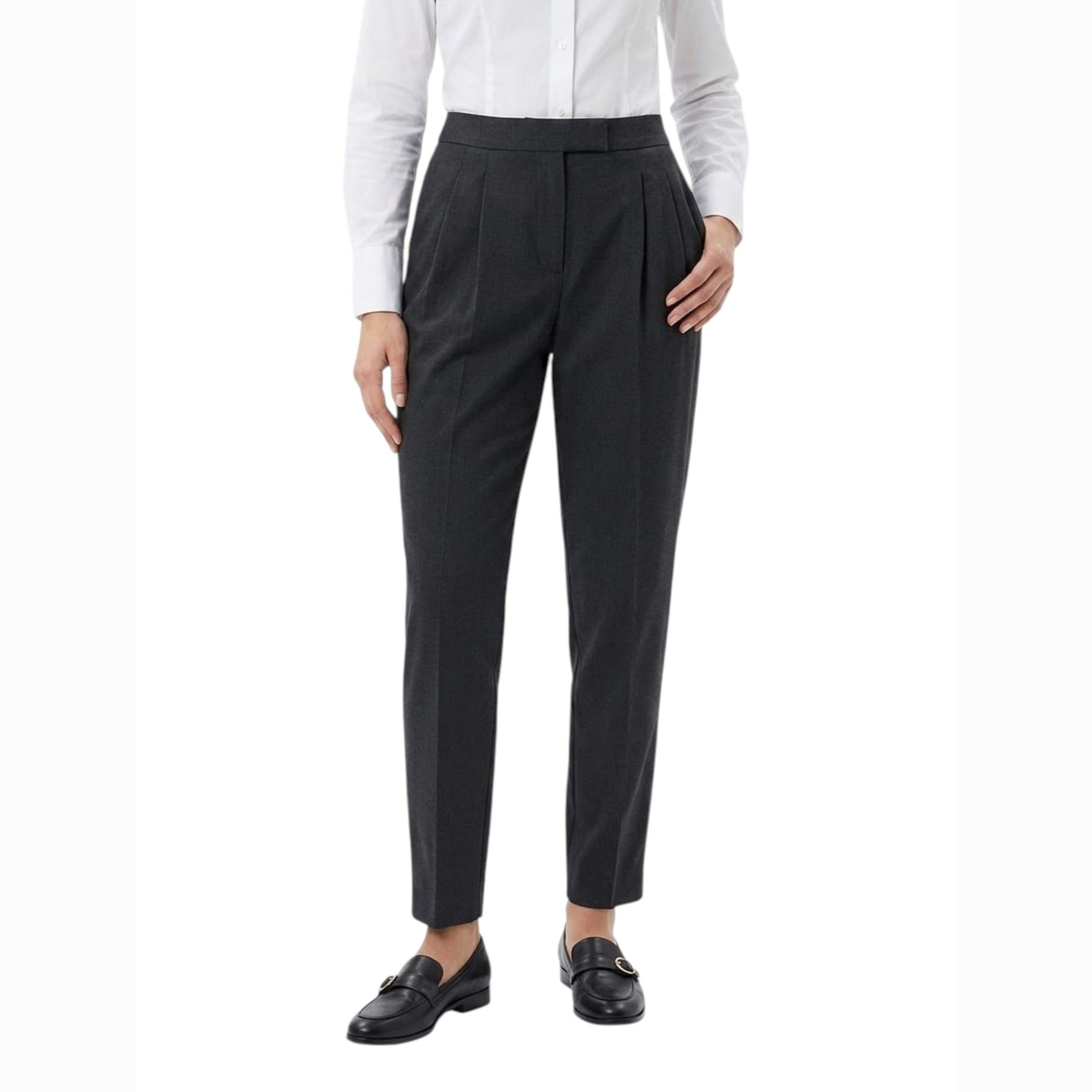 Women's Plain Pants ,Black