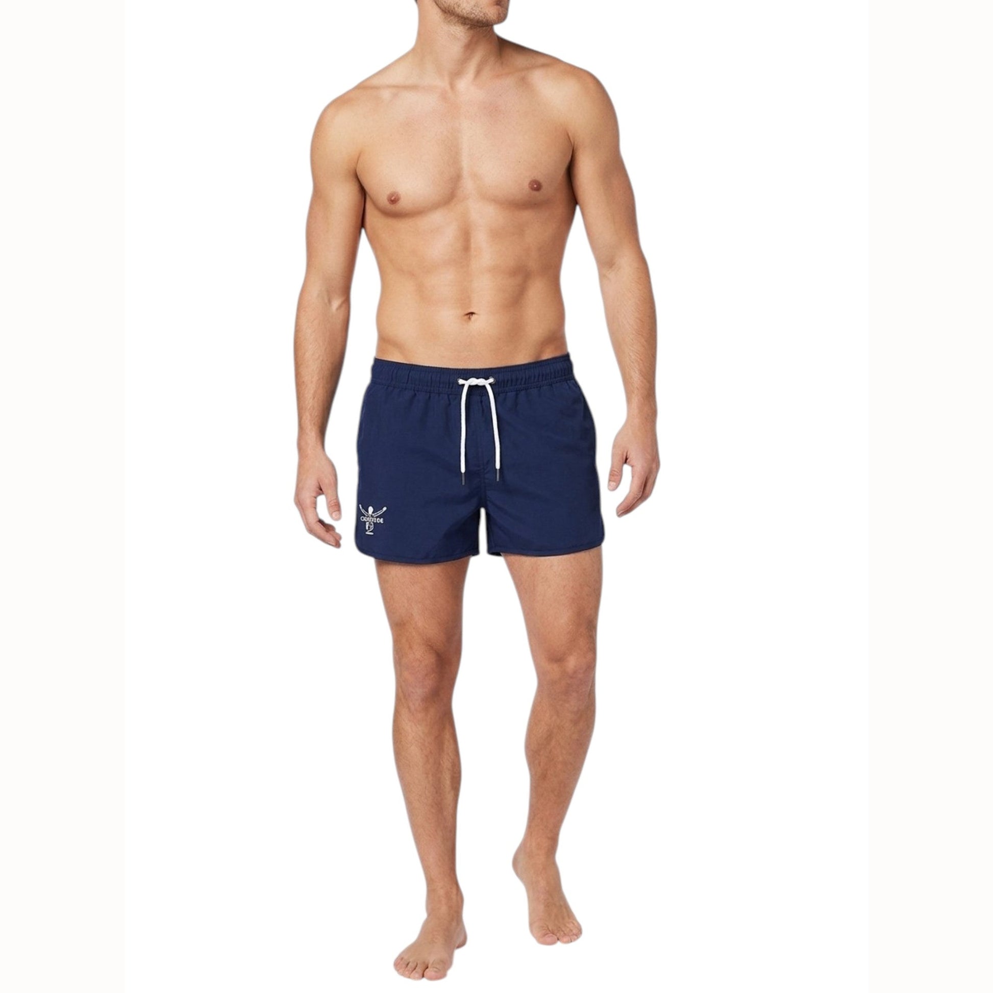 Men's Plain Swim Short,Navy