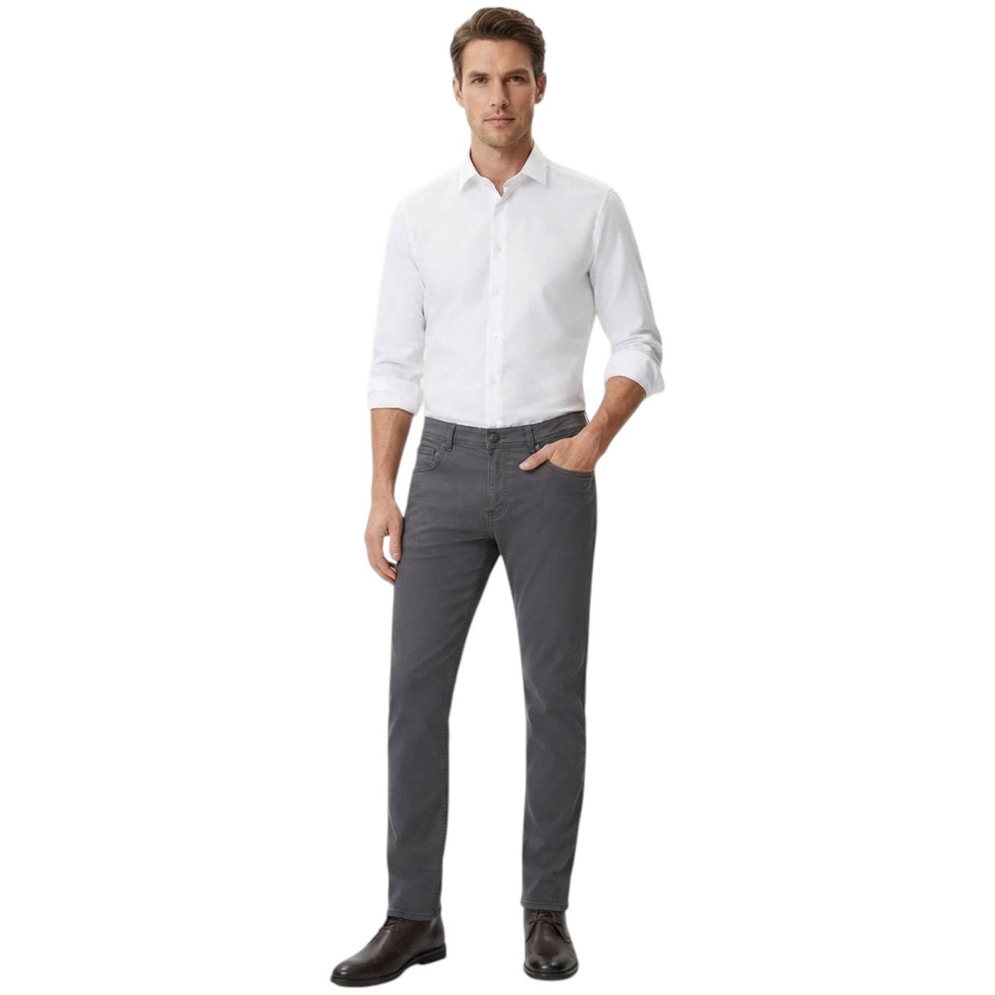 Men's Plain Pant ,Grey