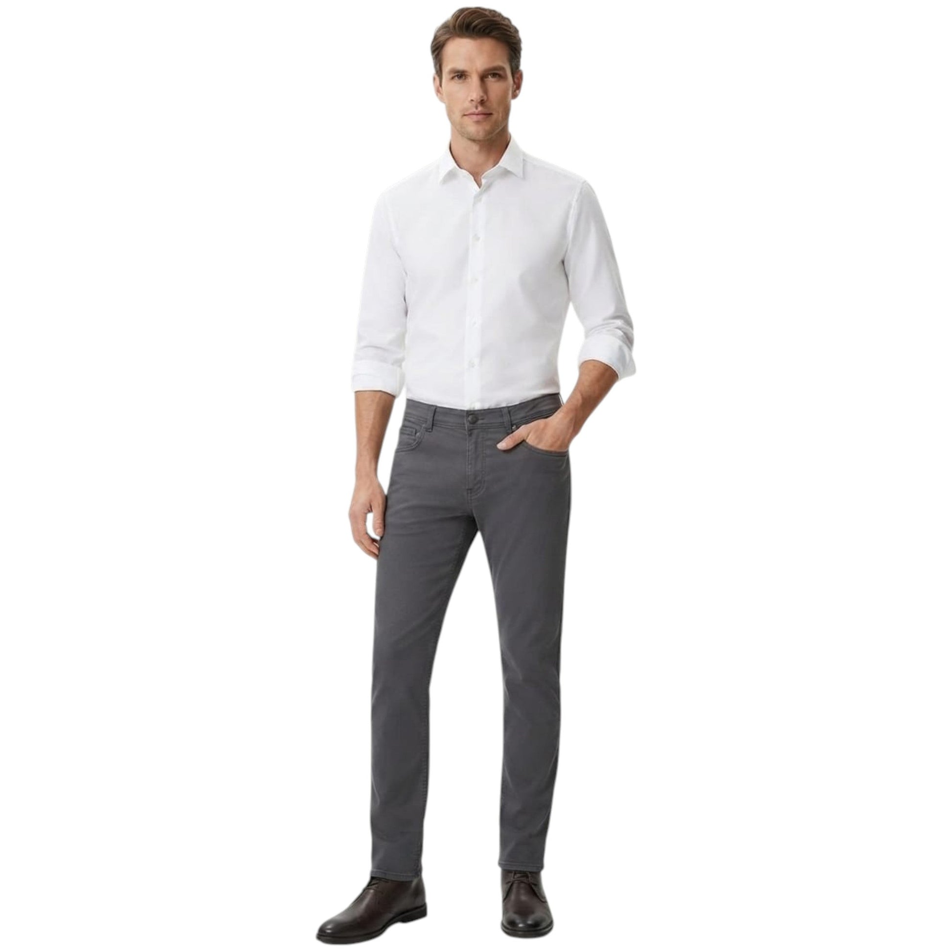 Men's Plain Pant ,Grey